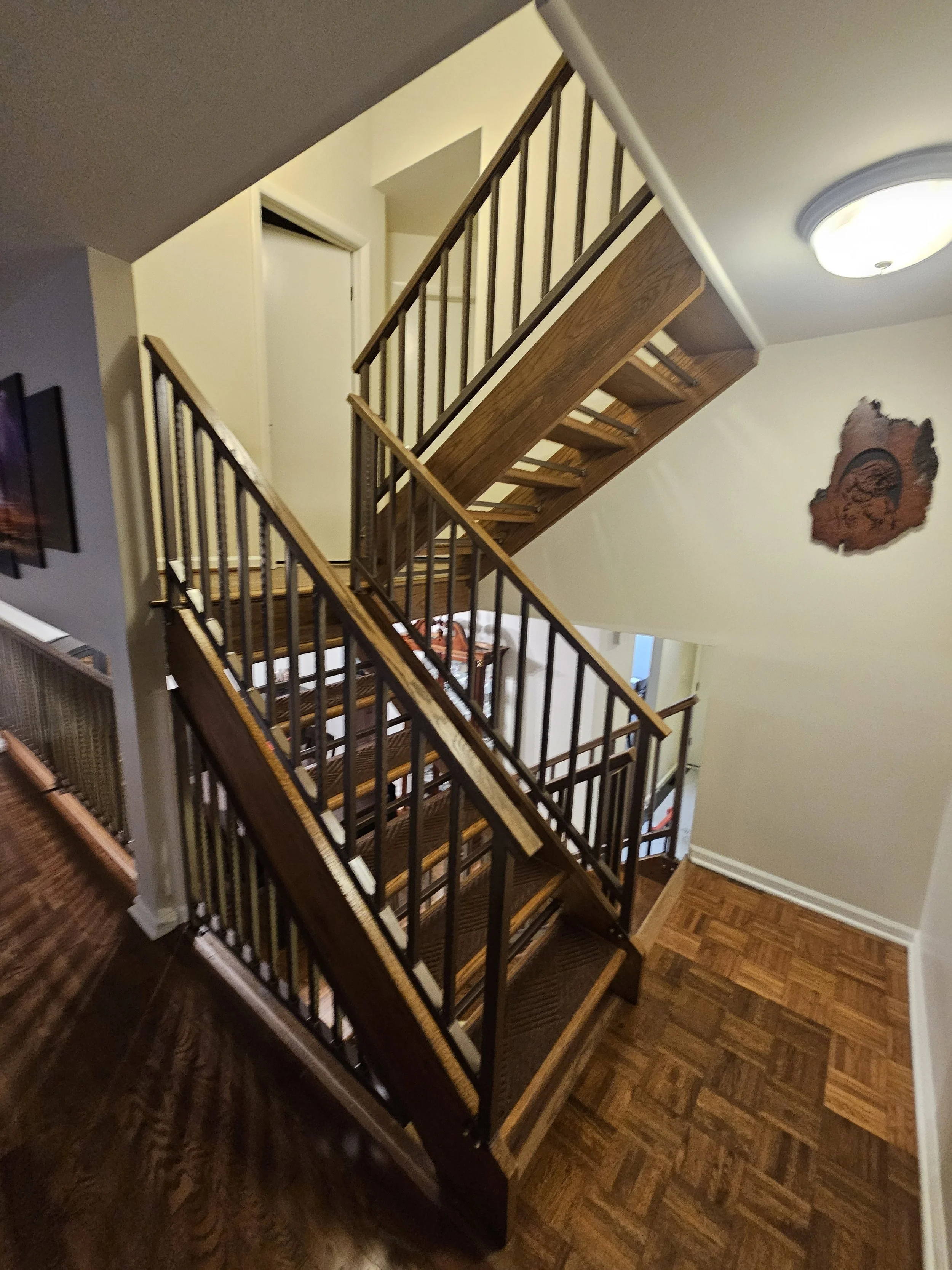 Custom Stair Railing - Flying Hills, PA