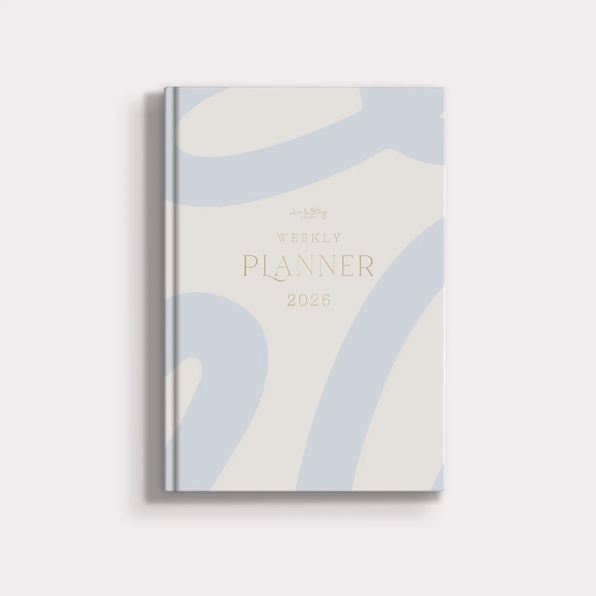 Love & Story Design - Planner 2026 Hardback A5 Calm Current