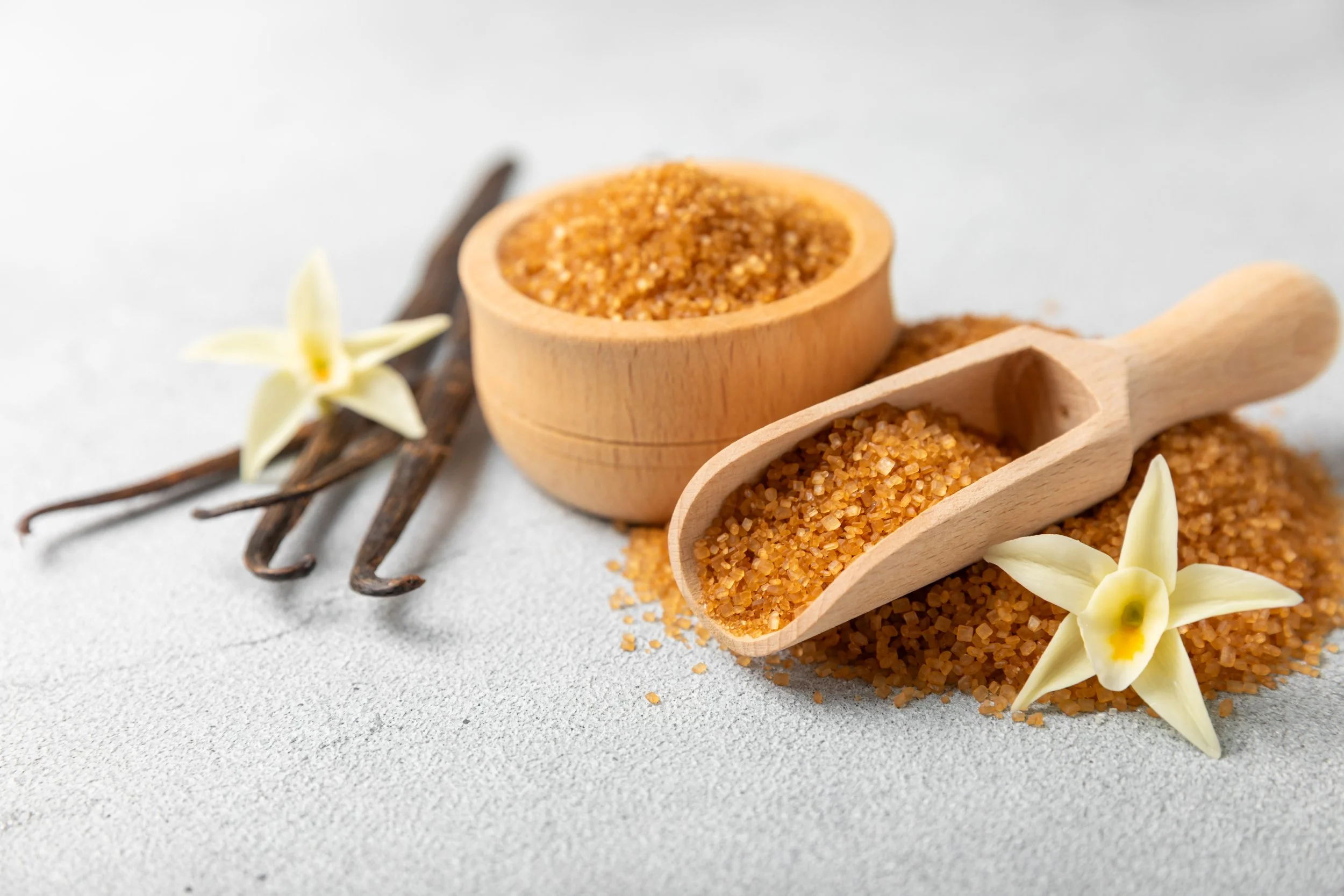 Small Batch Vanilla Bean Turbinado Sugar