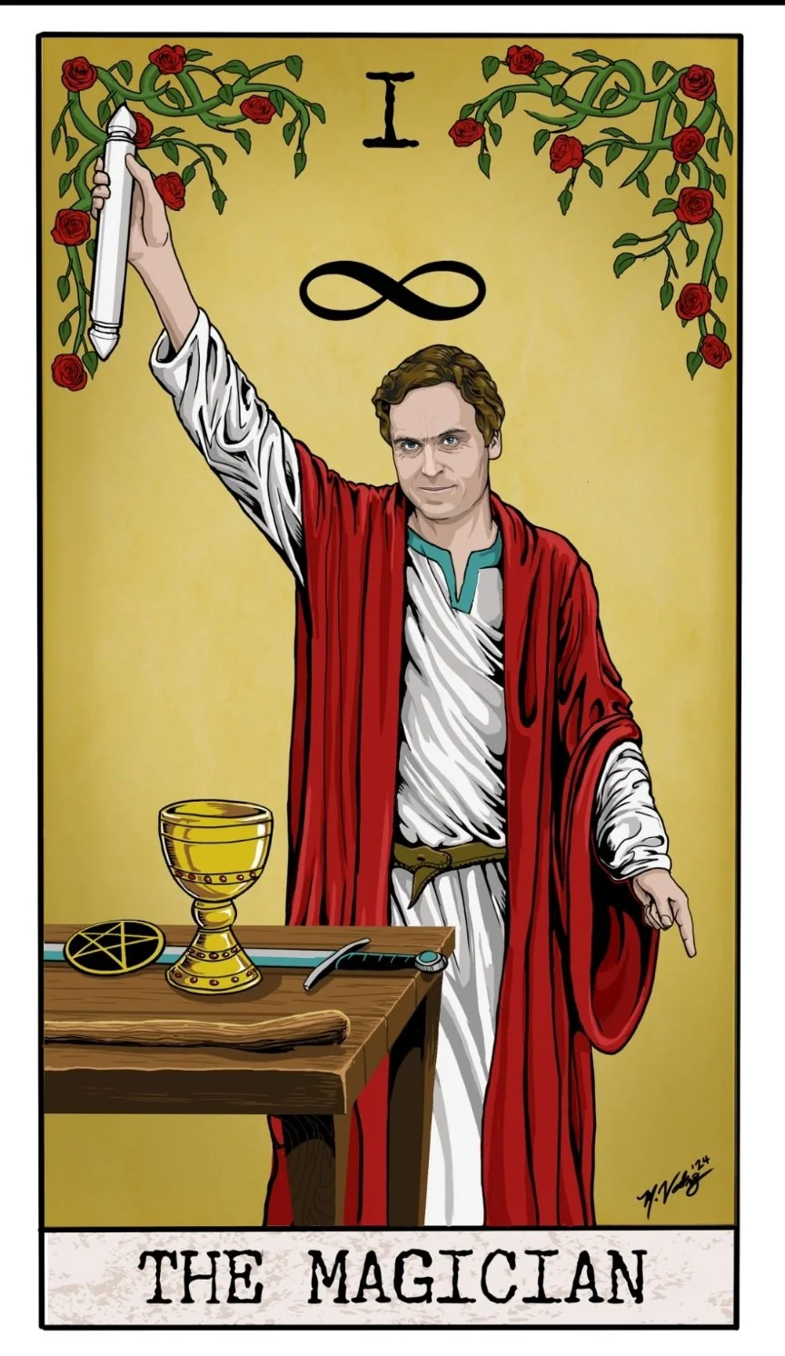 Concept art for Tarot card project