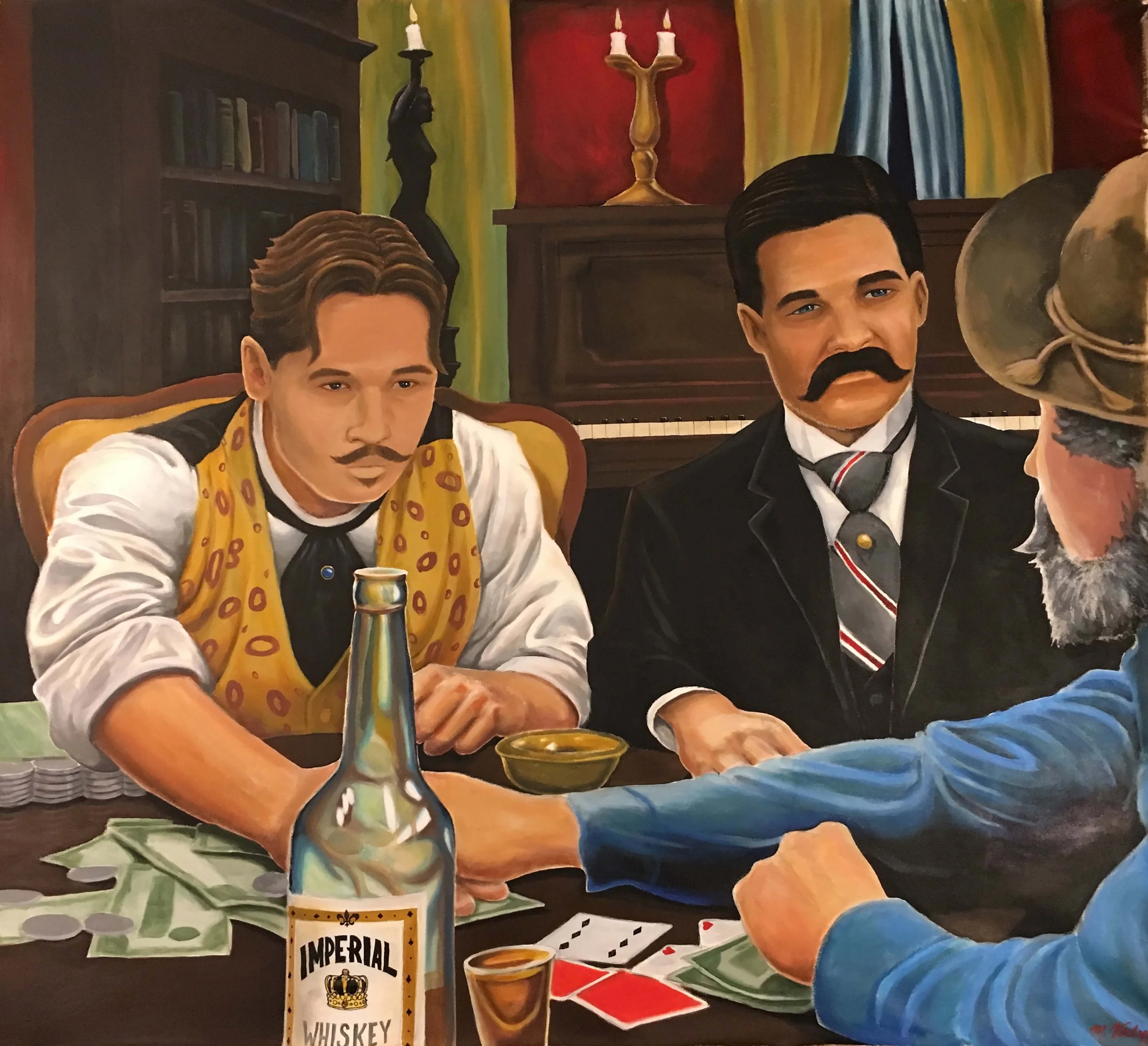 Tombstone - 60" x 100" acrylic on canvas