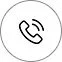 Phone icon overlayed on a white circular background