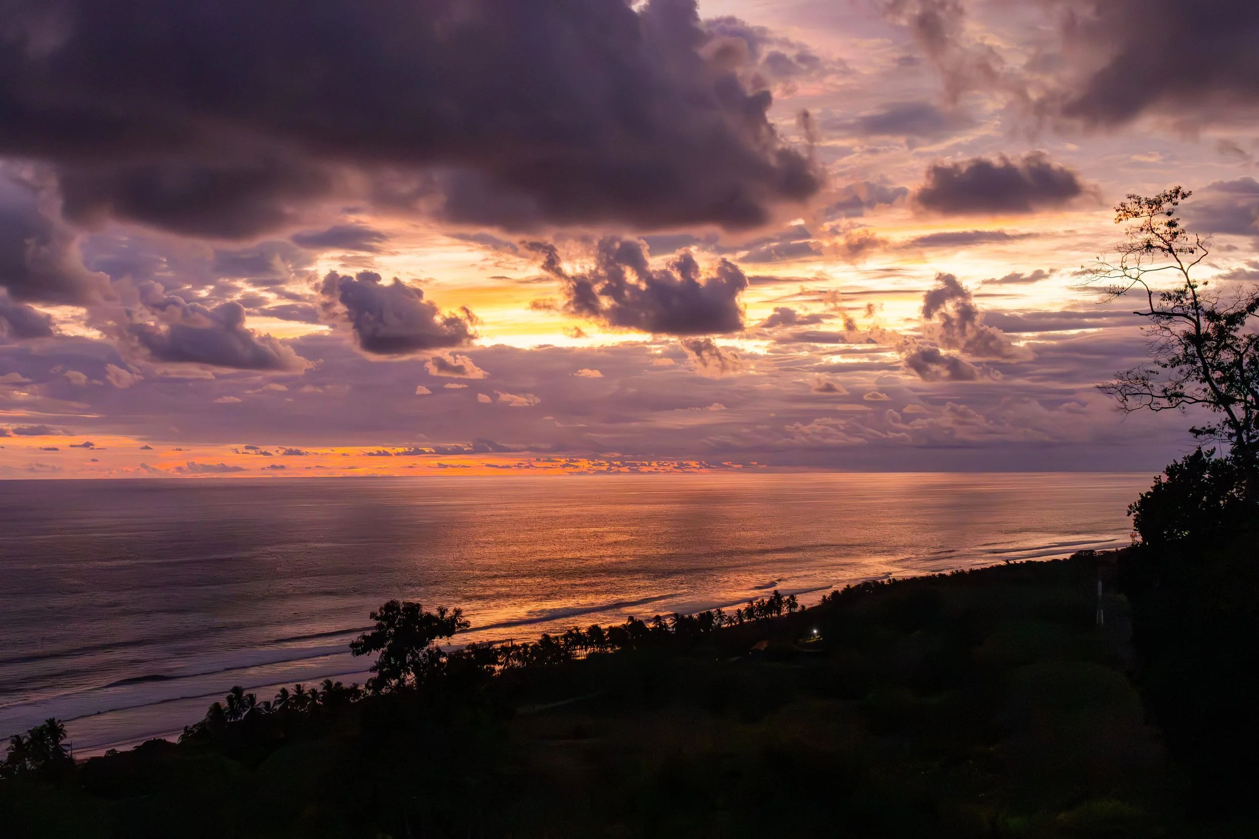 Pacific Ocean Sunset
