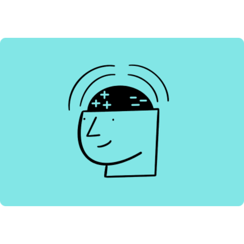 A circular infographic with segments in blue, orange, yellow, and green, displaying interconnected arrows and shapes, representing a process or cycle.