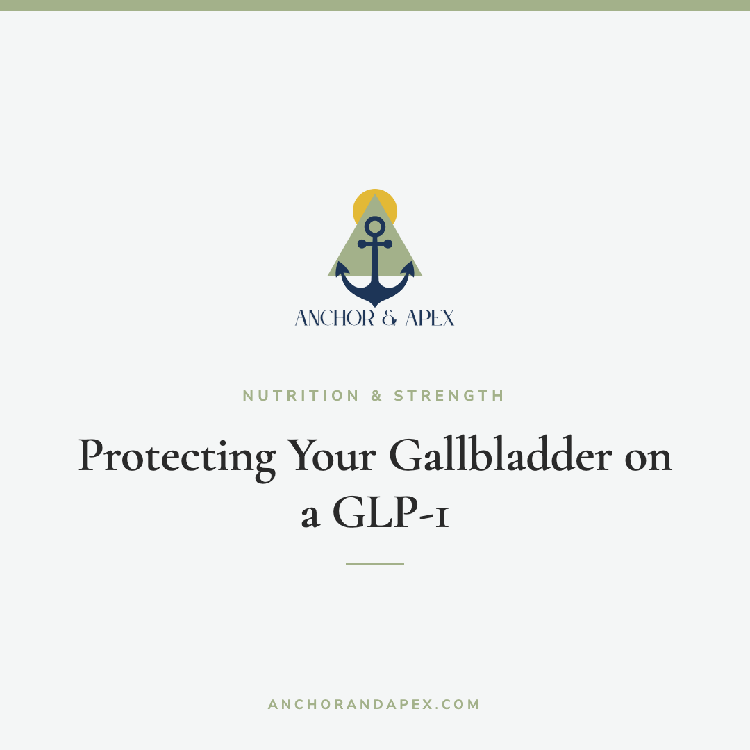 Protecting Your Gallbladder on a GLP-1: The Dietary Levers Nobody Talks About