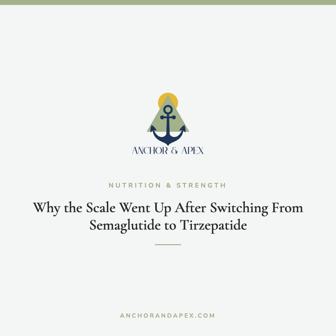 Why the Scale Went Up After Switching From Semaglutide to Tirzepatide