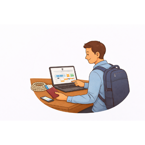 Stap 1 – Afspraak inplannen