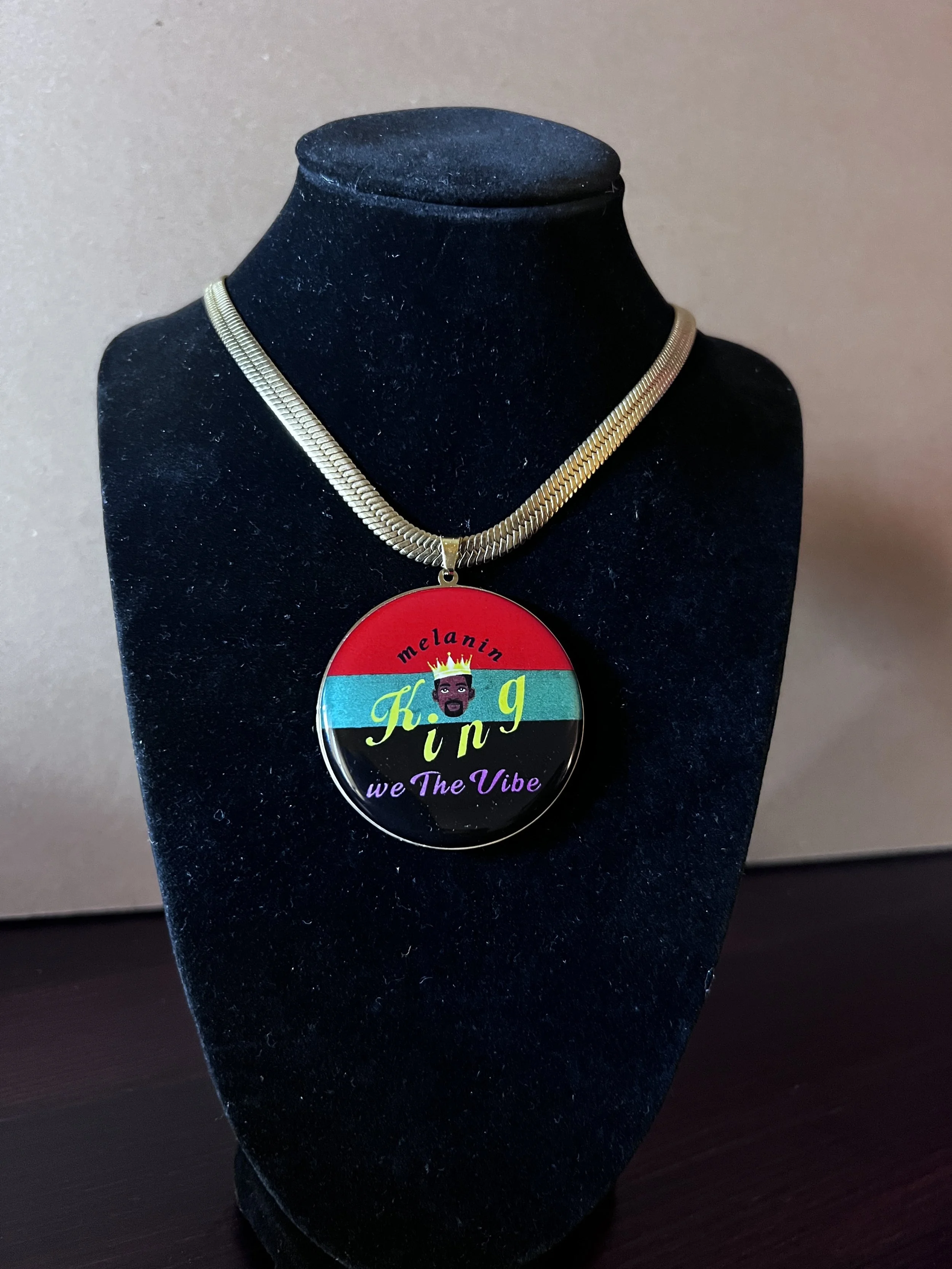 Melanin king pendant