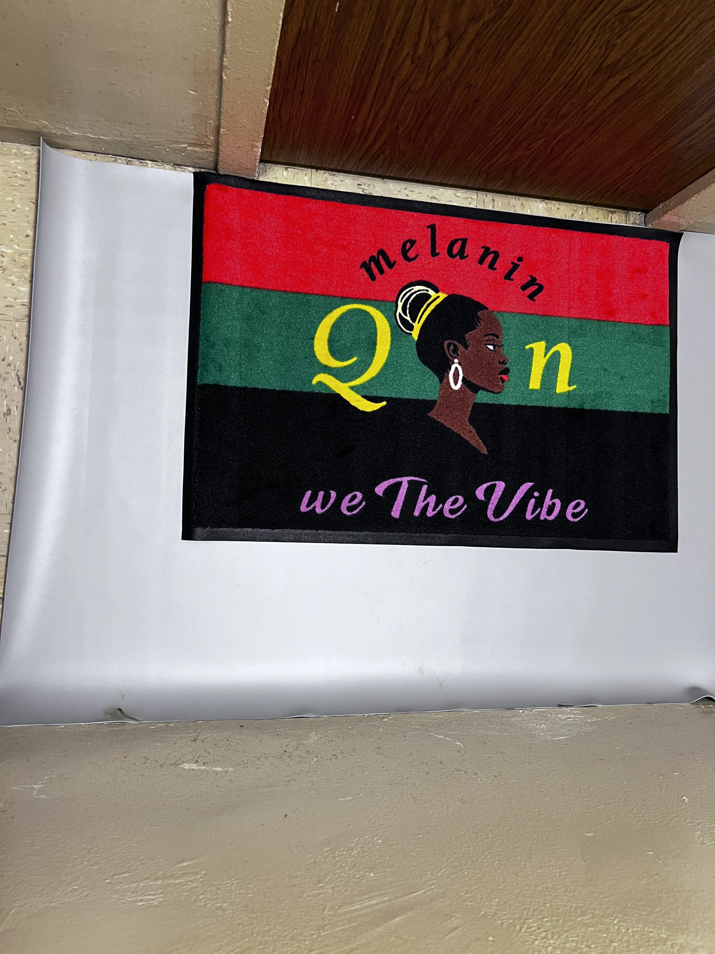 Melanin Queen Doormat