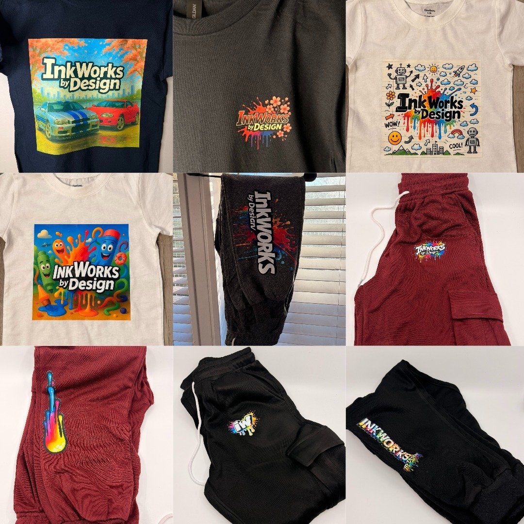 When you believe in what you are doing and growing, the work starts to speak for itself.

Every print, every placement, every detail you see here represents hours of learning, experimenting, and trusting the process. At InkWorks by Design, we&rsquo;r