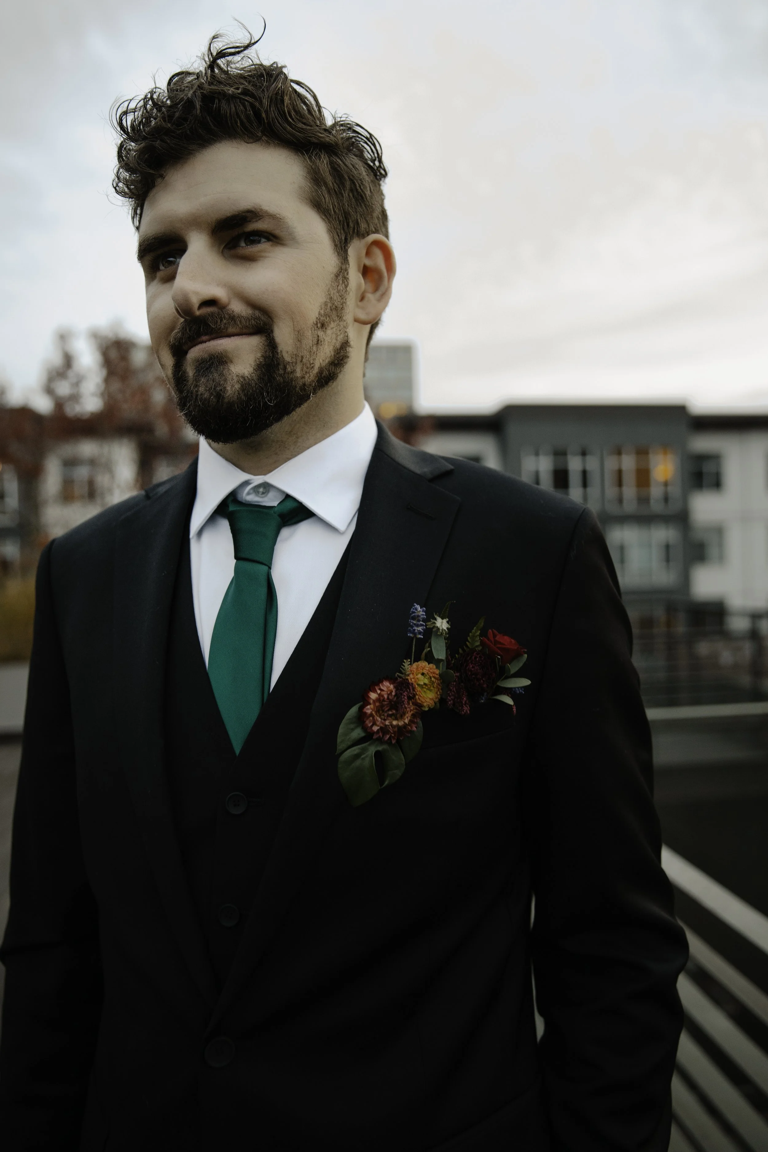 Floral Pocket Boutonnière
