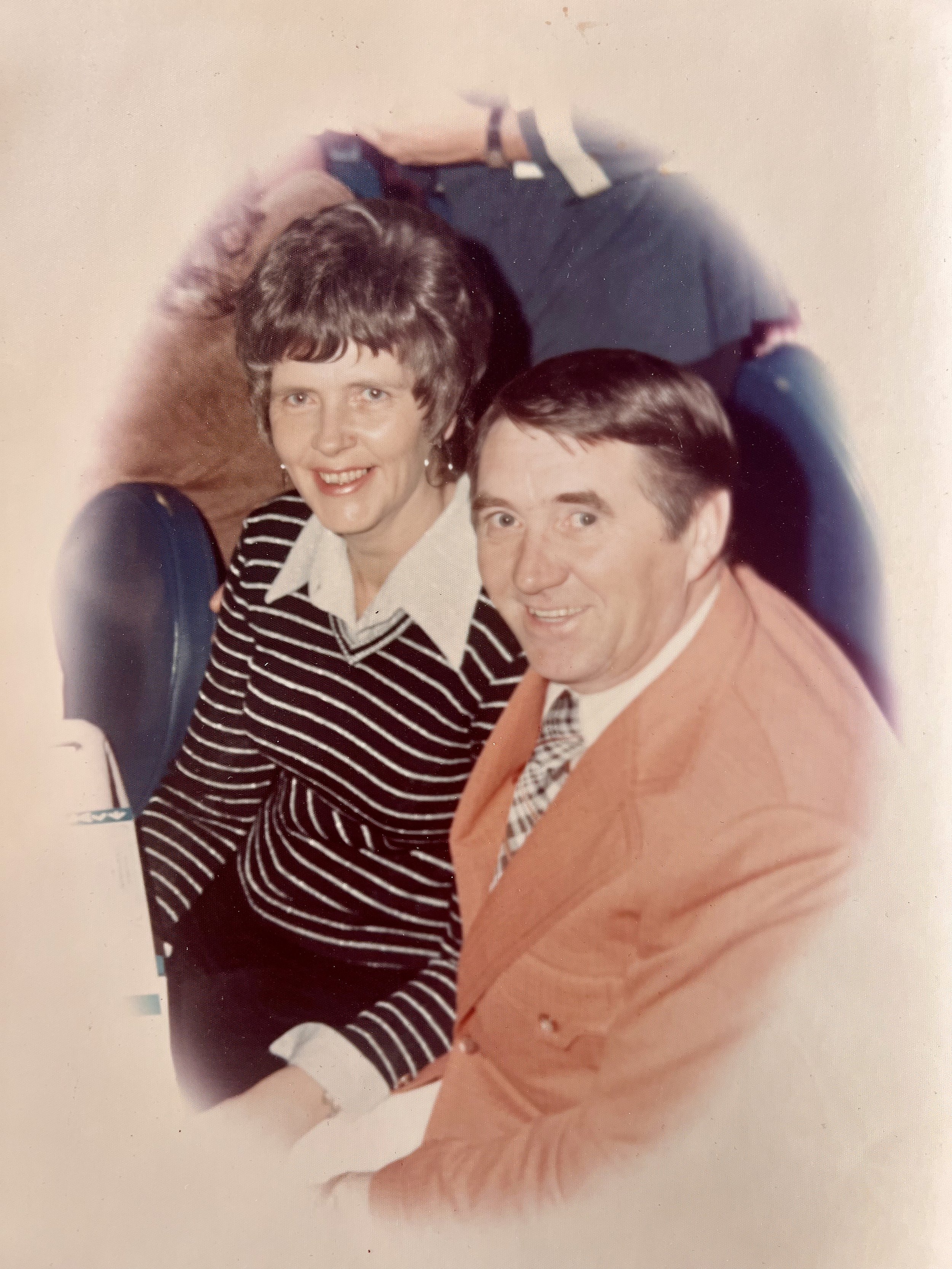 1970s - Beverley & John Hall.