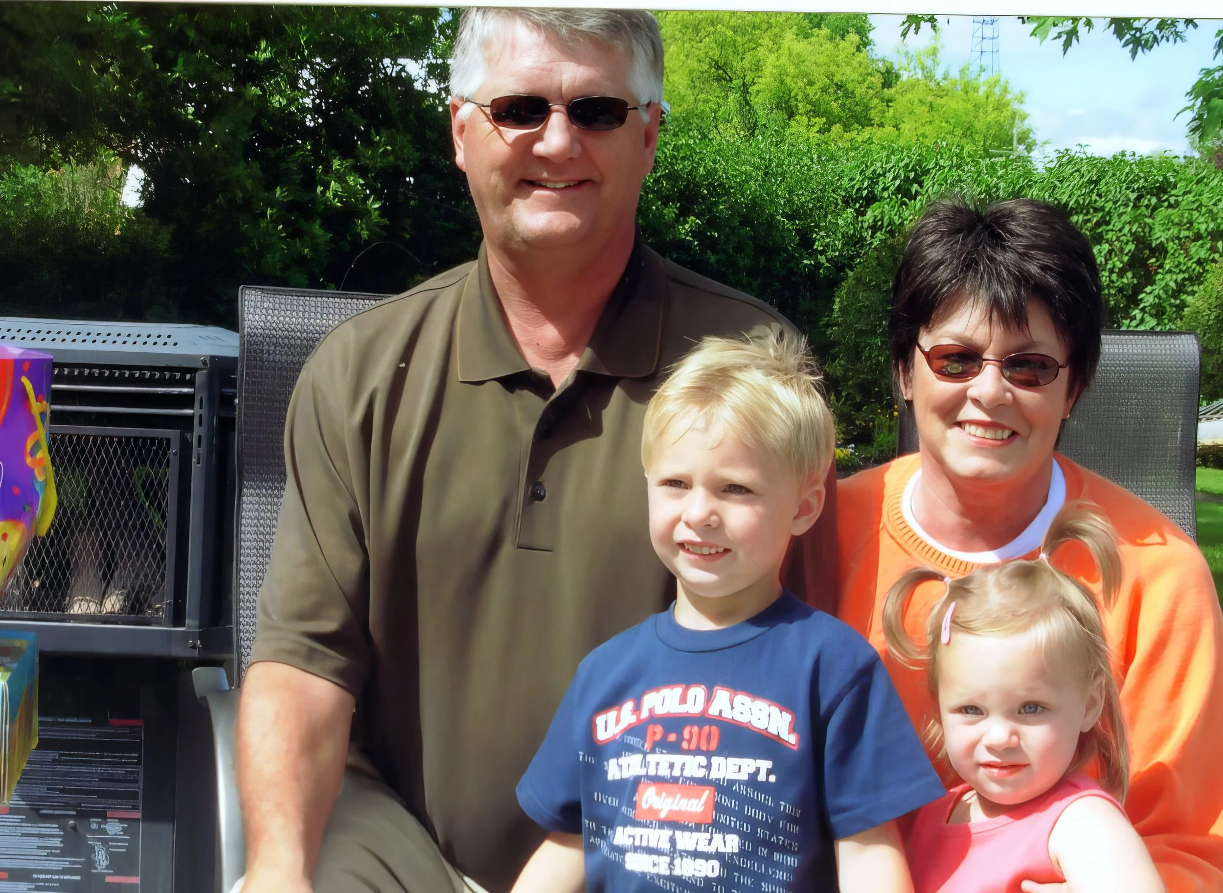 2006 - Front: Jase & Halle Crockett. Back: Greg & Ruth Hall.