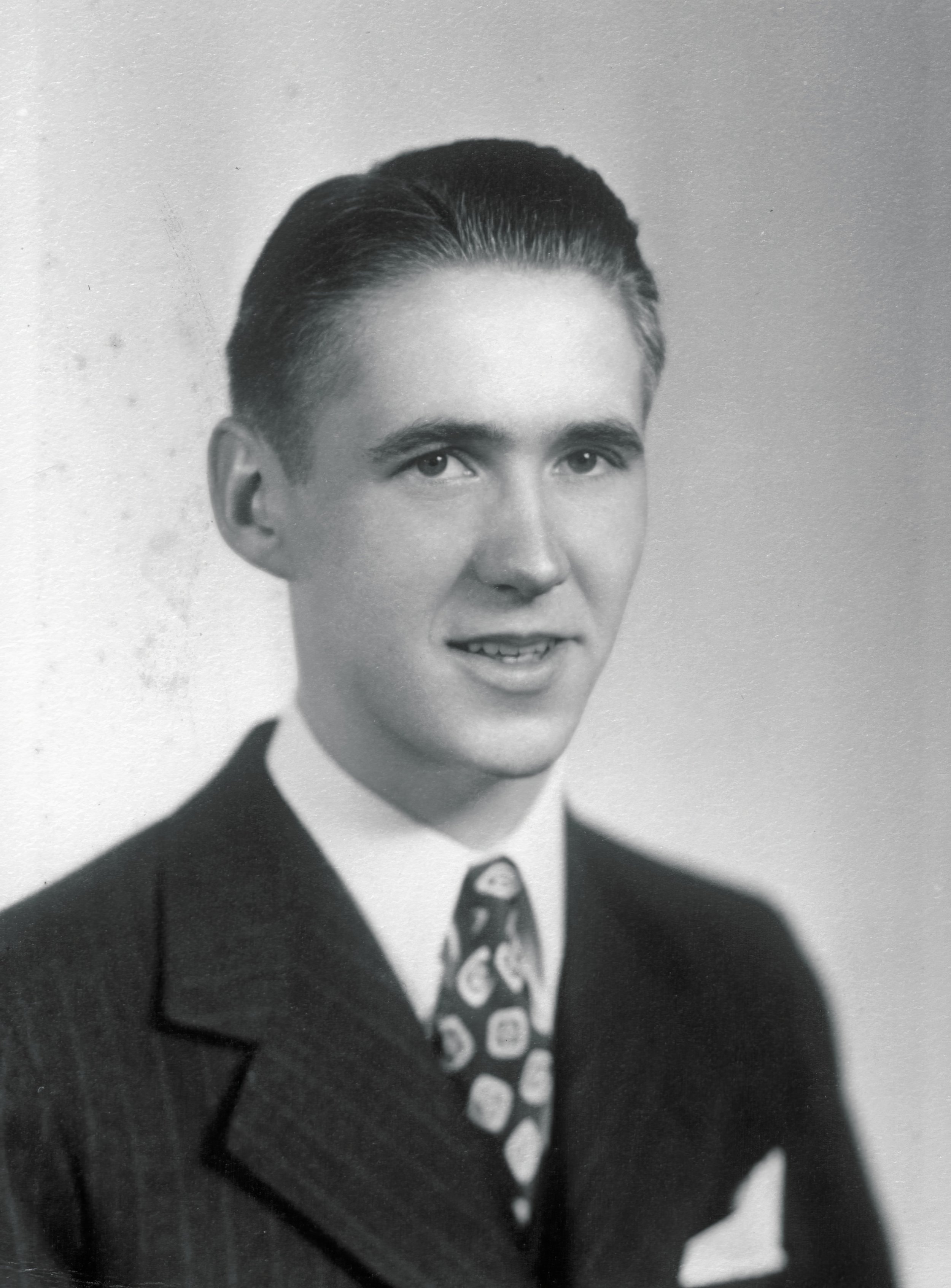1944 - High school graduation - John Hall.