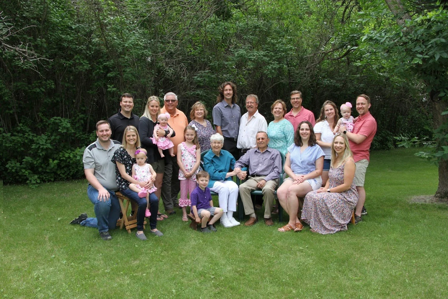 2023 - Irvin & Gladys Hammer's family.