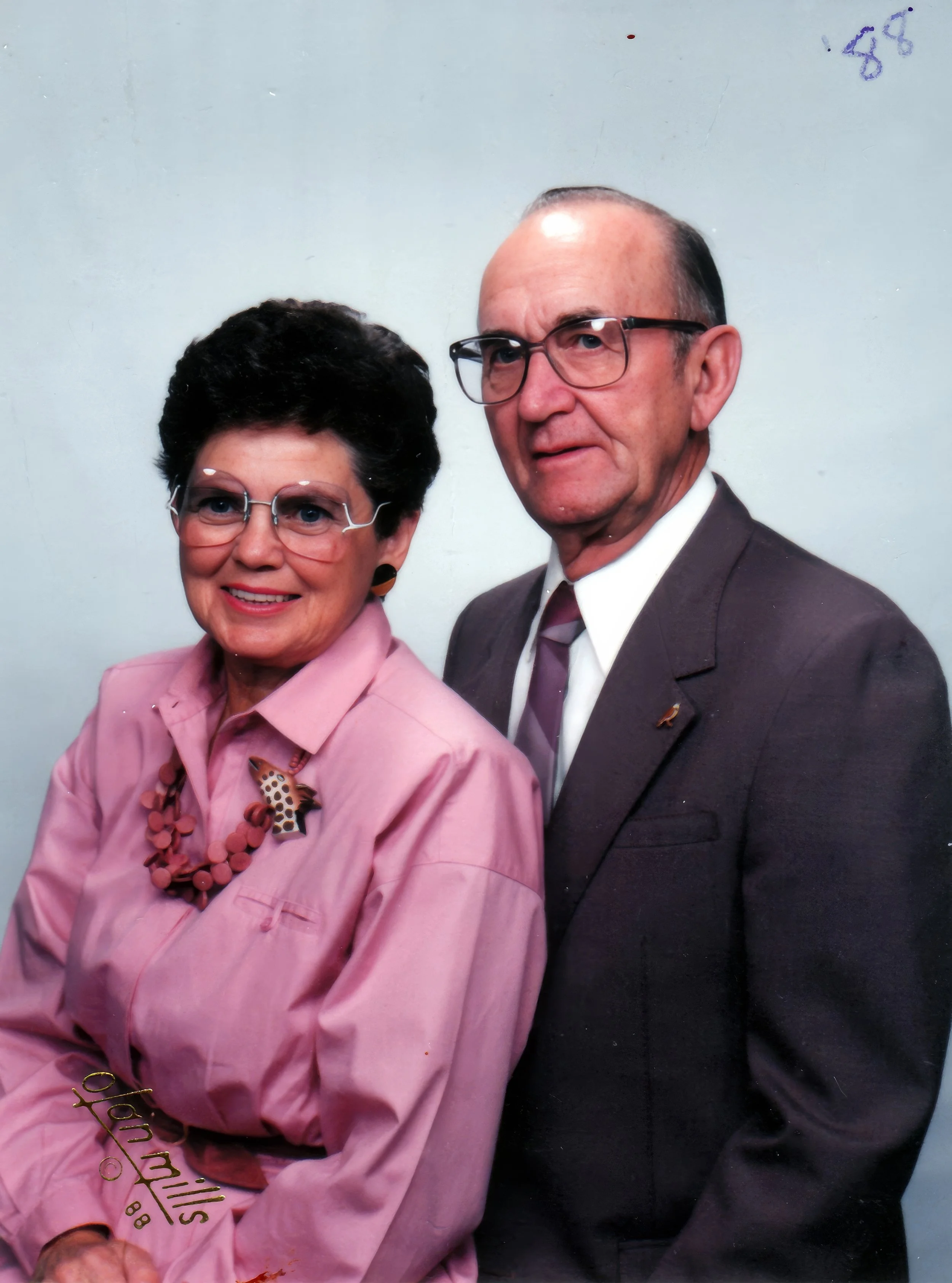 1988 - Wanda (Samson) & Bjorn Hall.