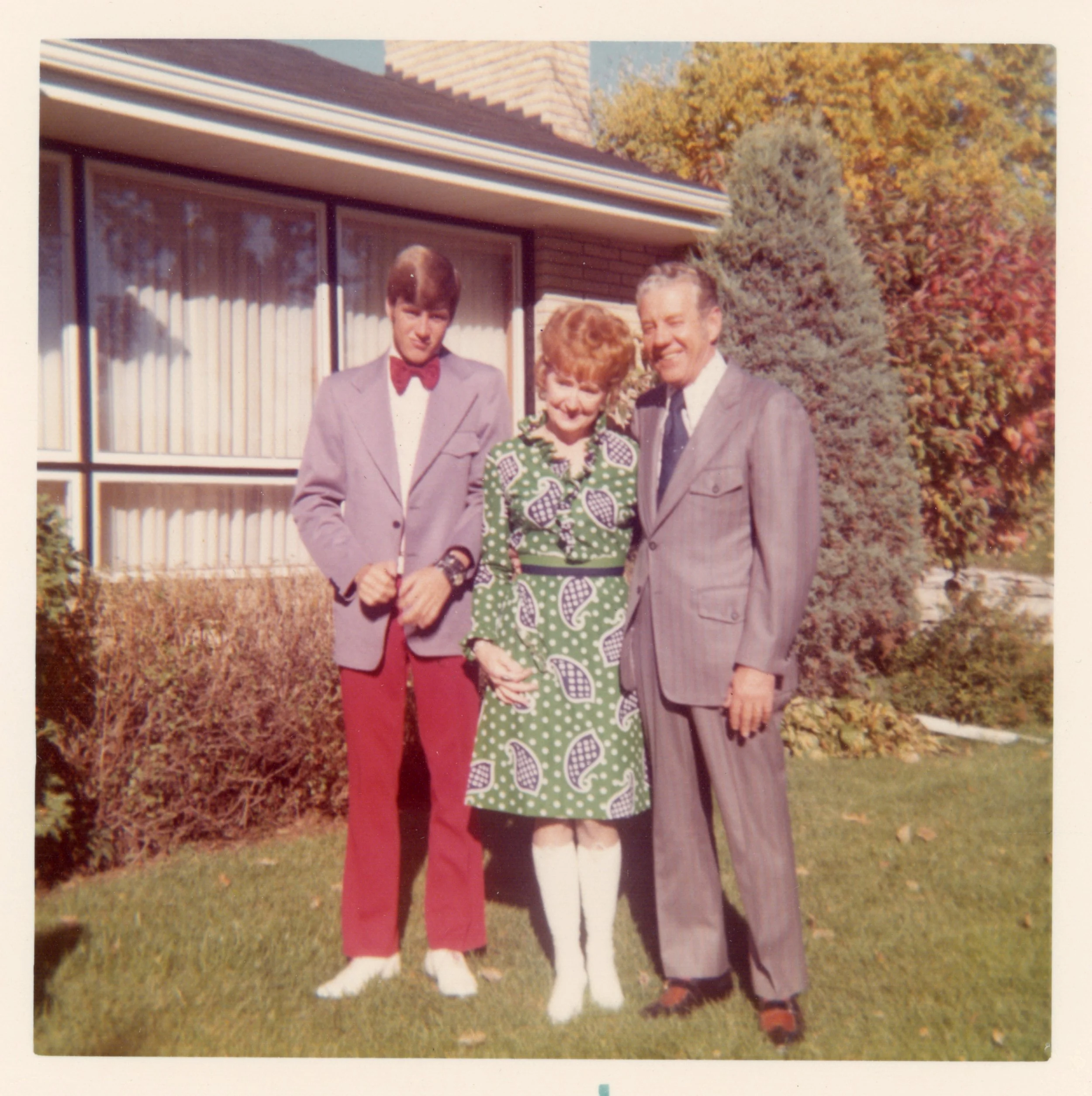 1970s - Lowell, Lillian, & Steve Helgason.