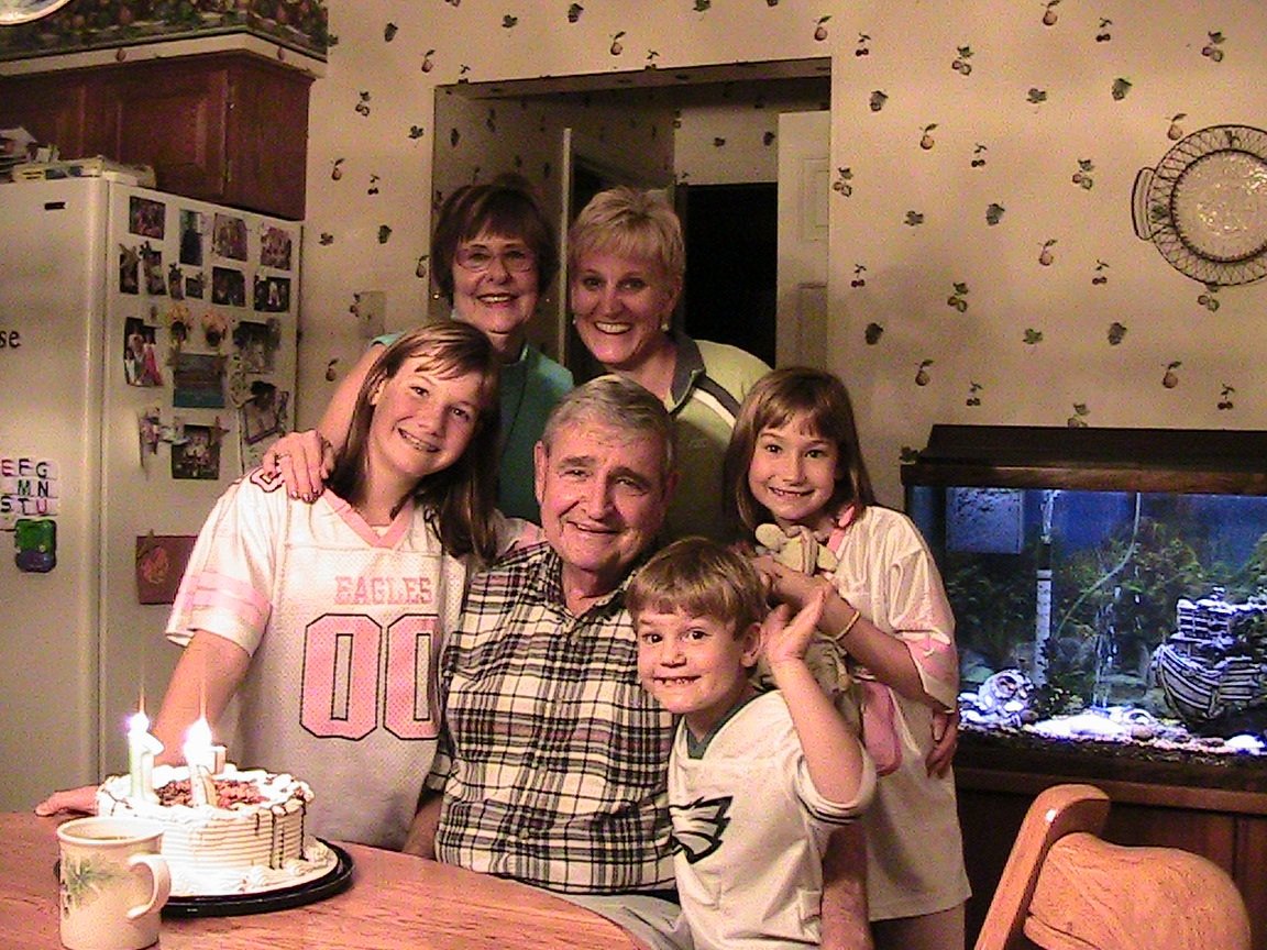 2010s - Front: Celia Frattarelli, Bud Sherry, Ethan Frattarelli, Amanda Frattarelli. Back: Pauline Sherry, Bethann Frattarelli.