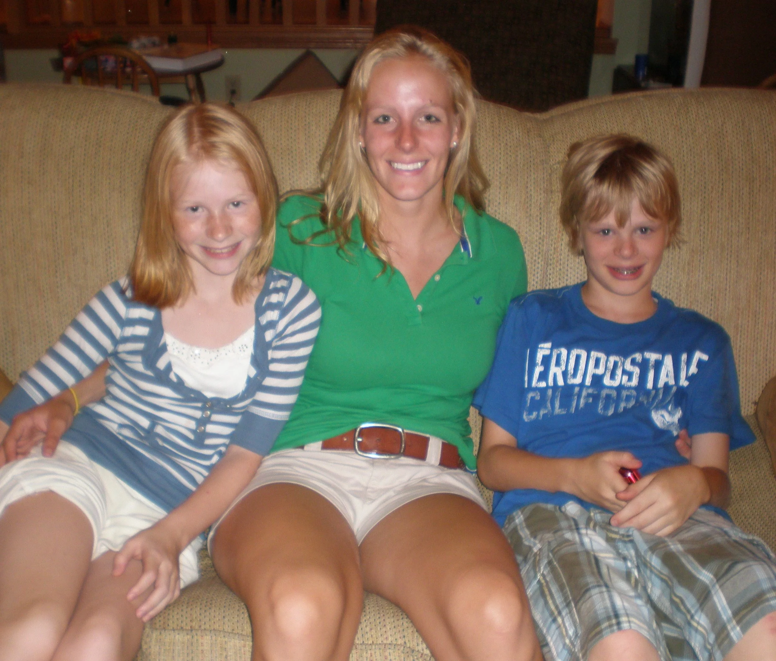 2000s - Leah Eggan, Andrea Jensen, Grant Eggan.
