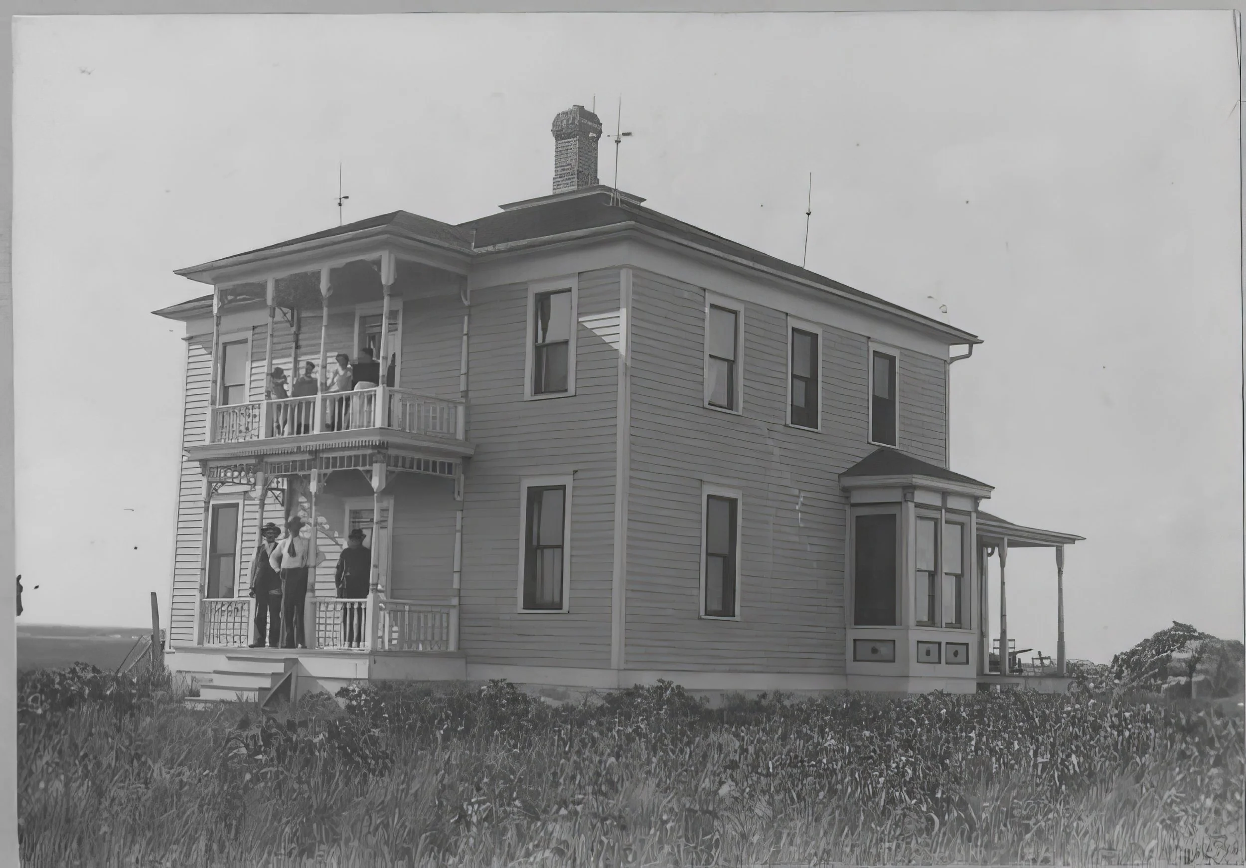 1930s - House near Gardar, ND, built by Josep & Ingibjorg Walter (Hosa Walter Hall's parents), owned by John & Kathie Johnson as of 2026.