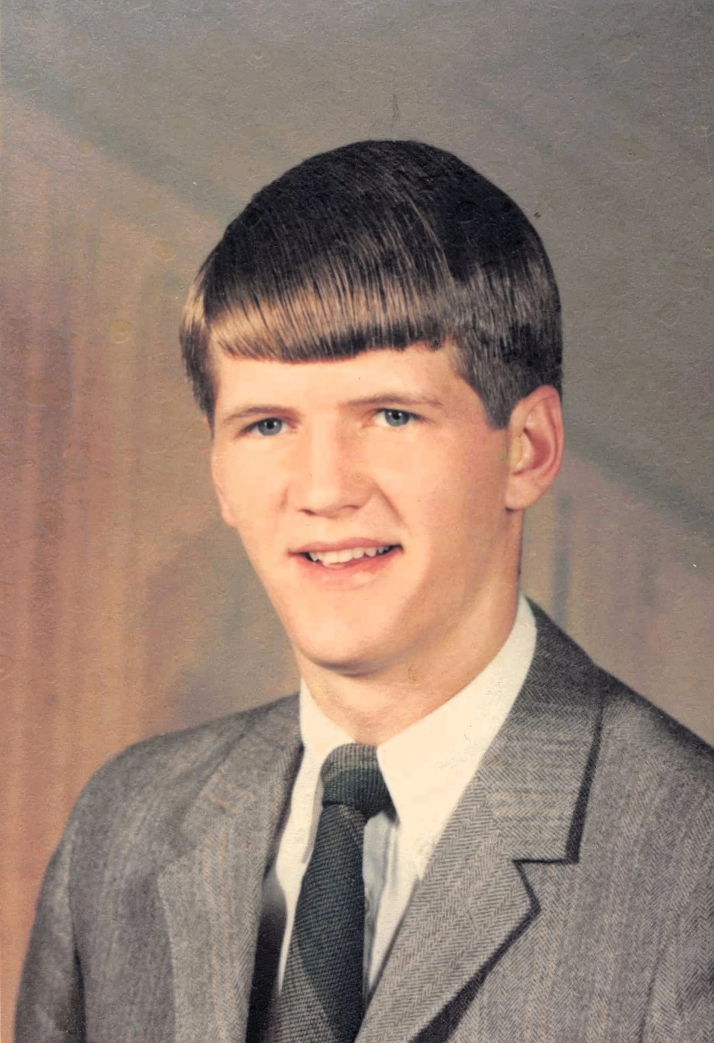 1969 - High school graduation - Greg Hall.