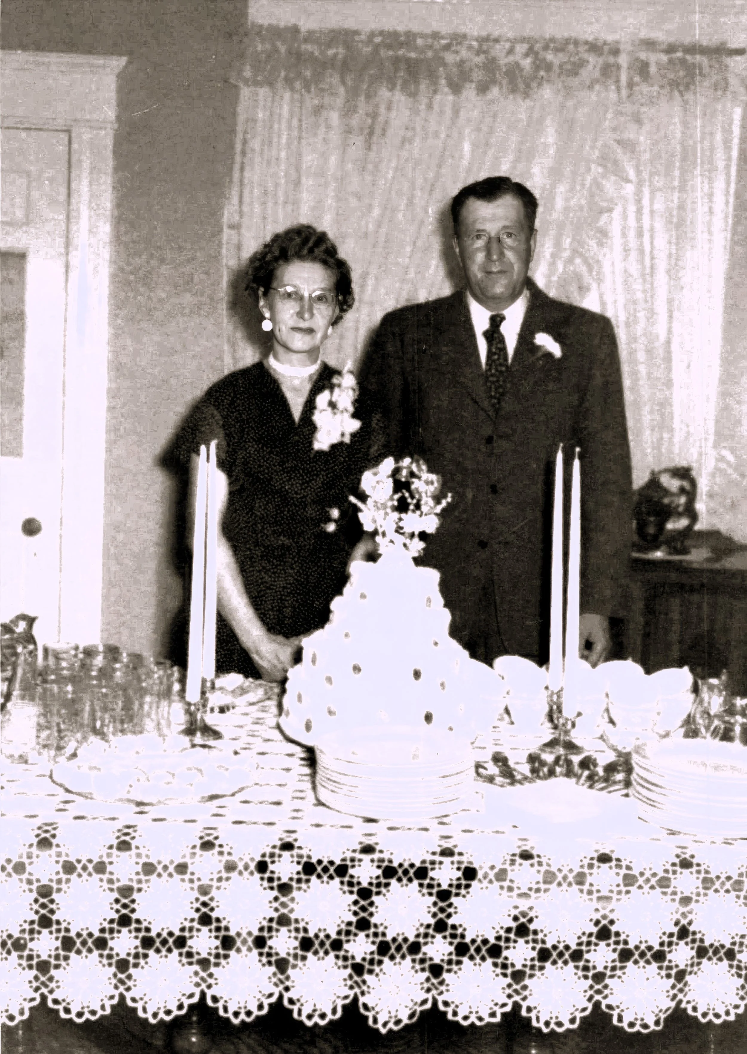 1953 - Mae & Louis Meier.