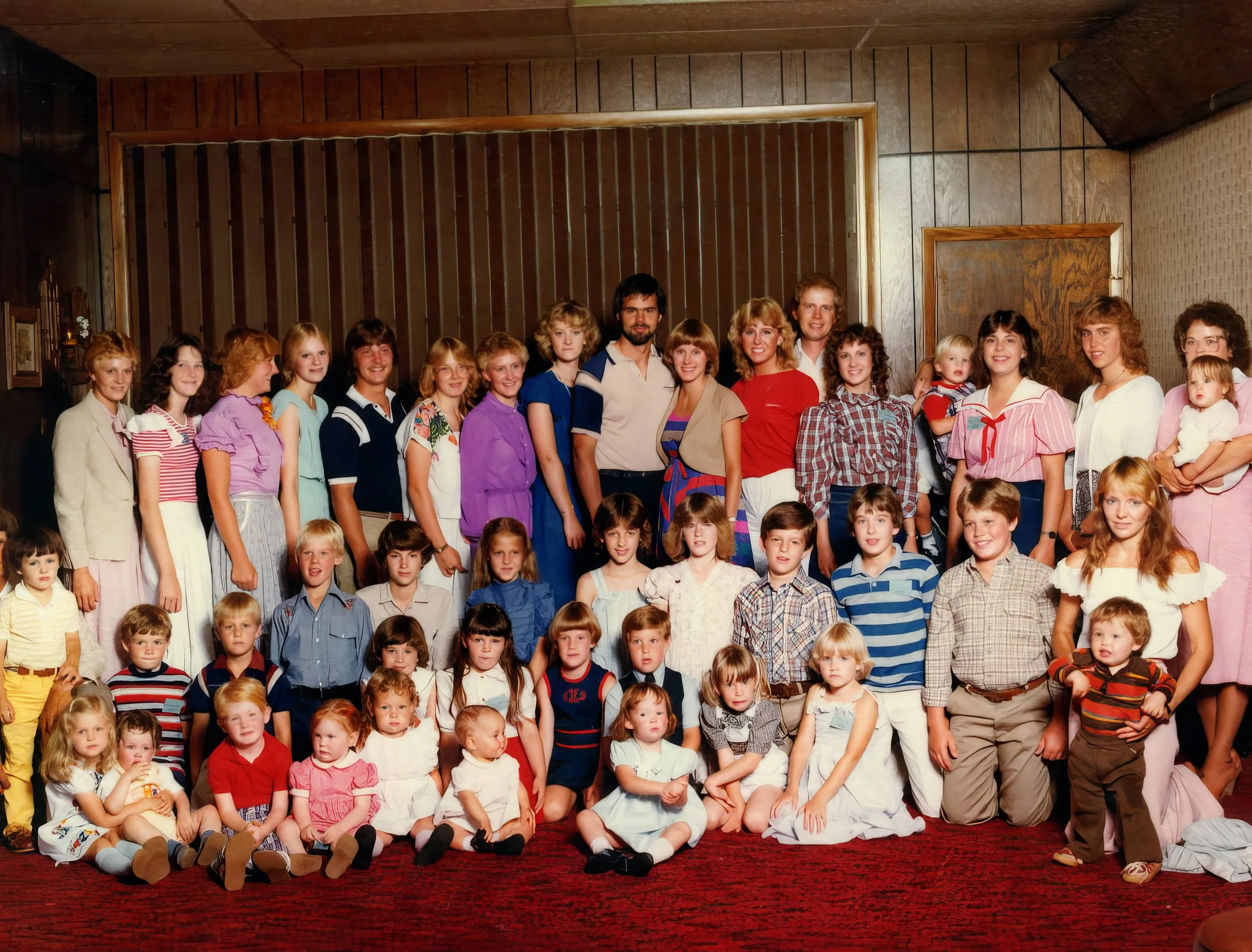 1982 - Family reunion - 2nd cousins.
