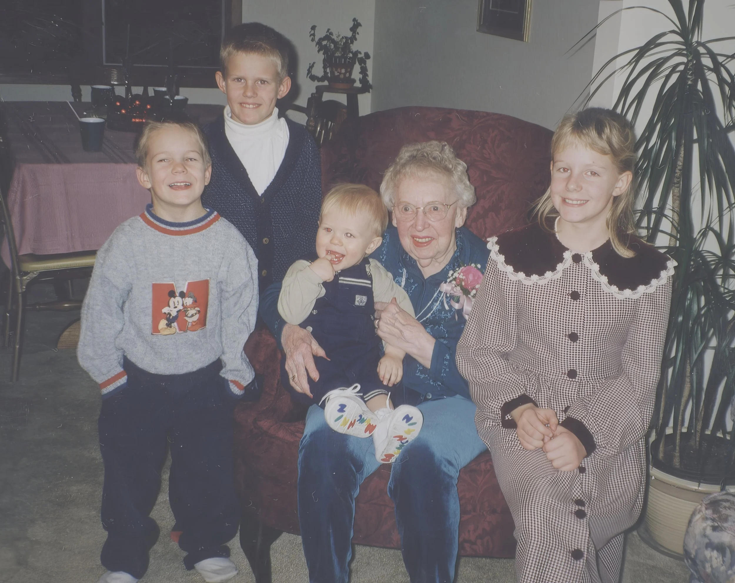 1996 - Dane & Travis Jensen, Grant Eggan, Emma Johnson, Andrea Jensen.