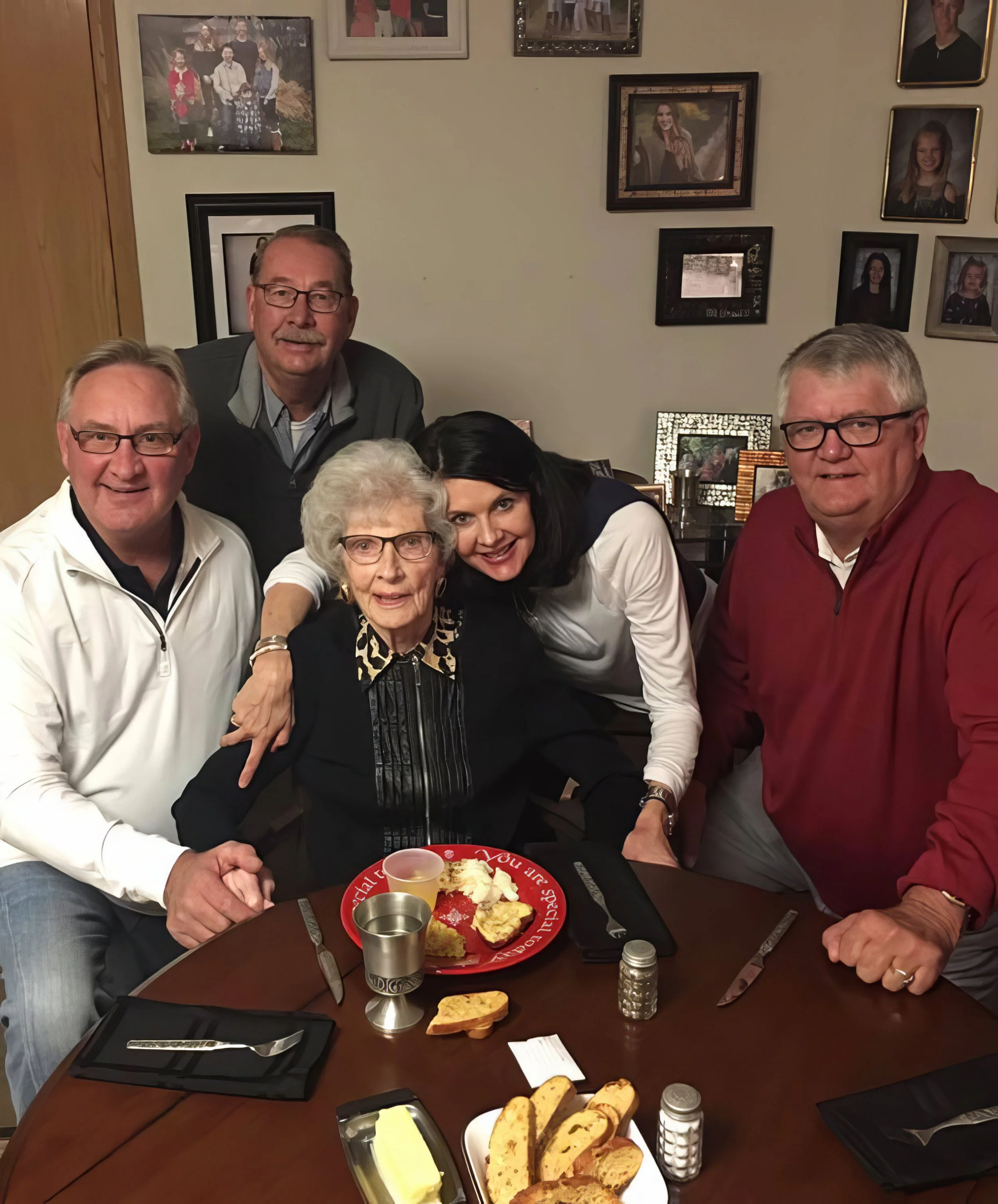 2010s - Fred, Rodger, & Beverley Hall; Connie Simpson; Greg Hall.