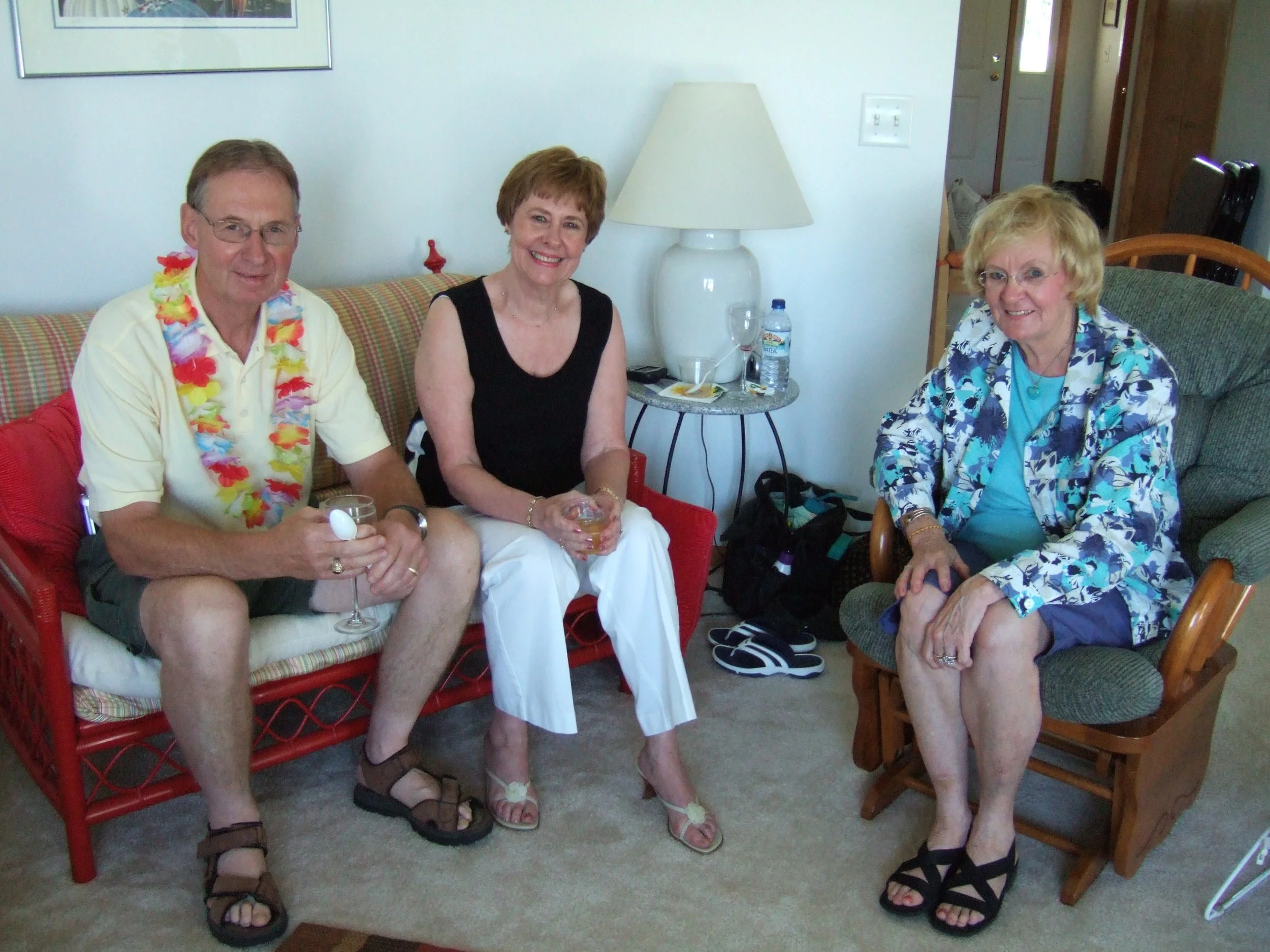 1990s - John Johnson, Pauline Sherry, & JoeAnn Geiger.