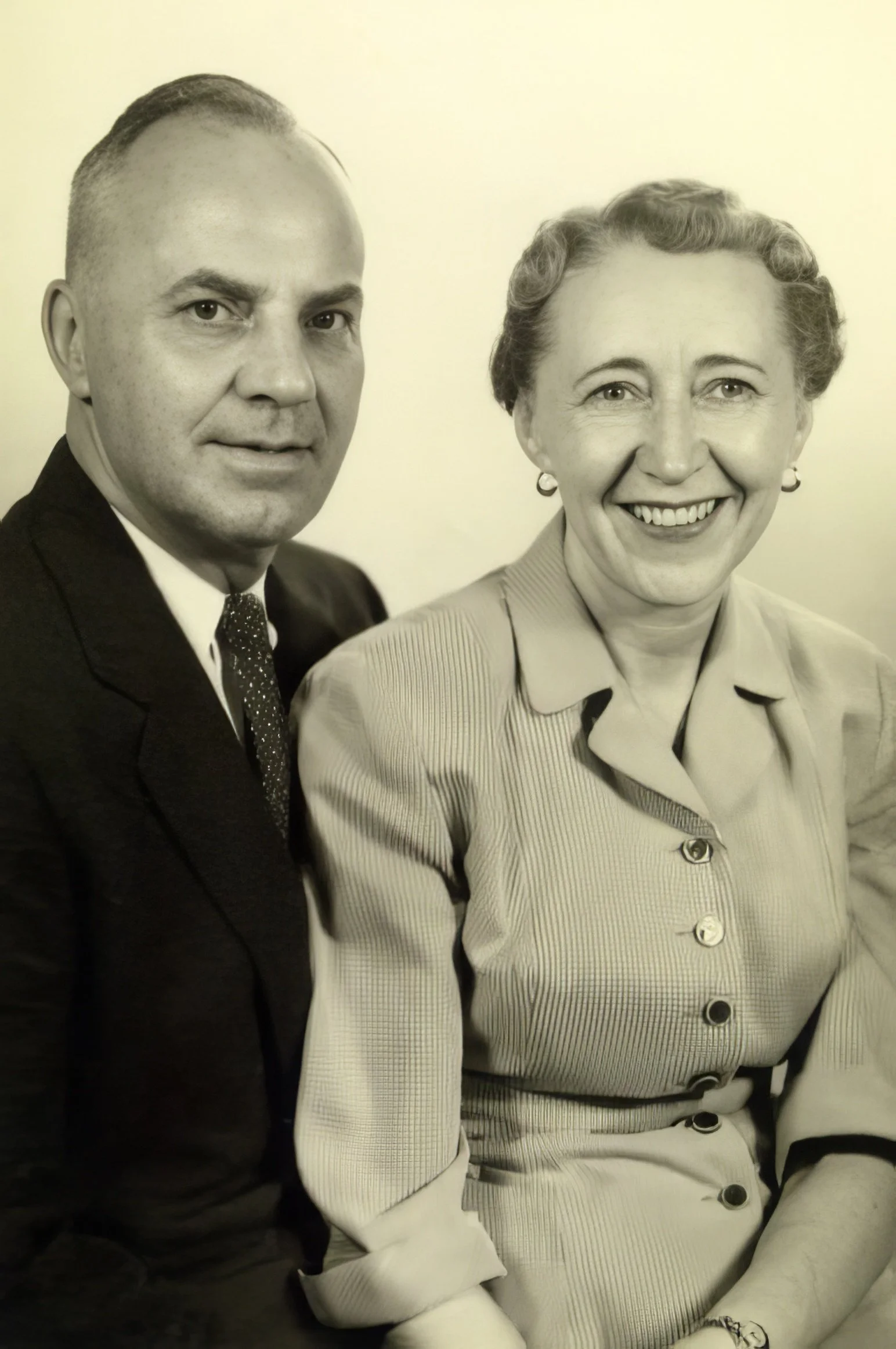 1960s - Mike & Caroline Johnson.