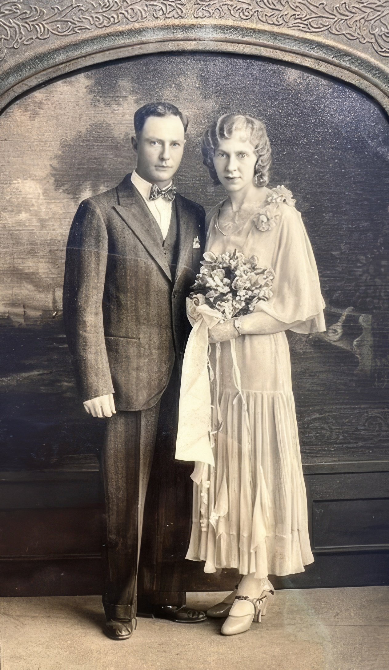 1931 - John & Emma Johnson's wedding.