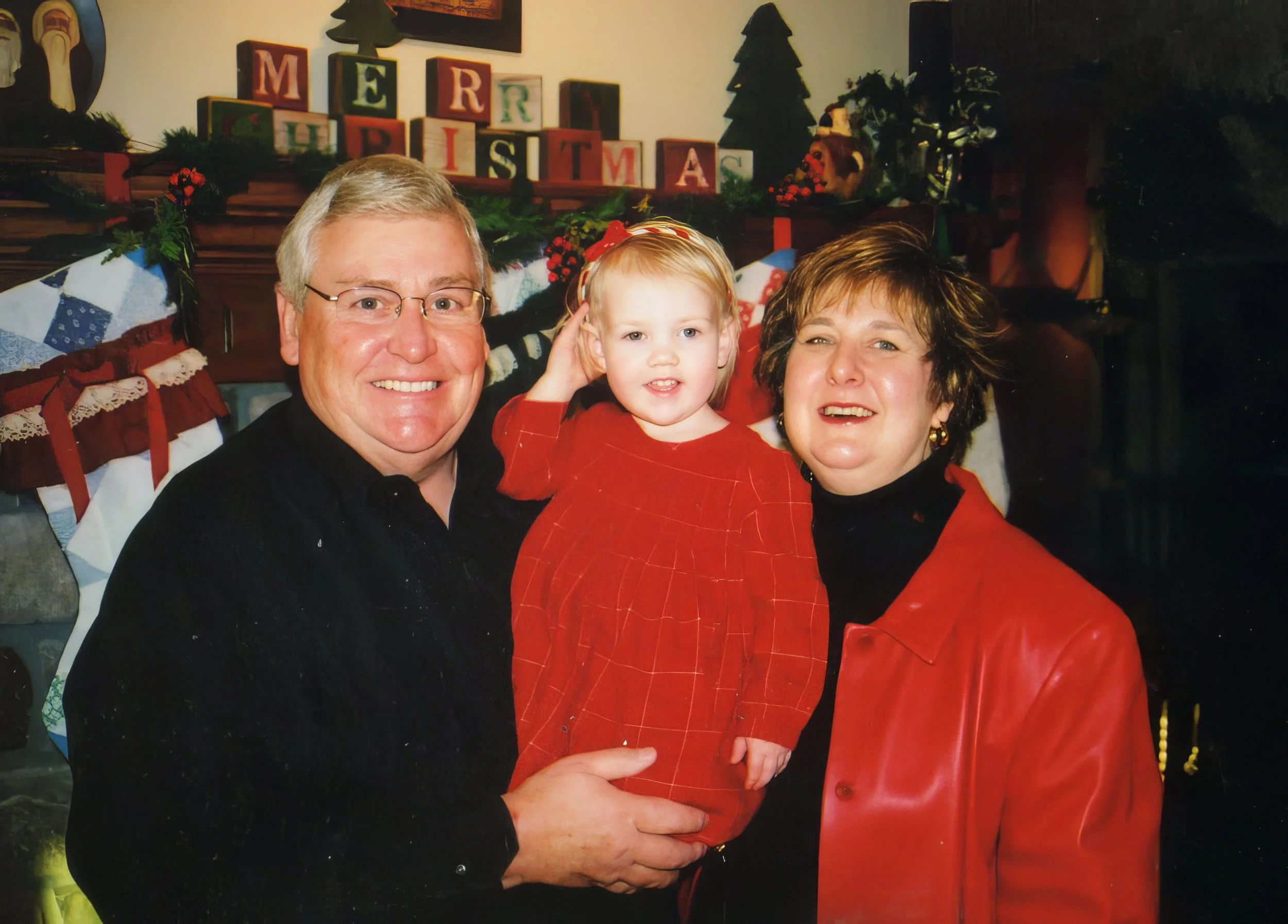 2002 - Dave Hillman, Hanna Pohlmann, Jacqui Hillman.