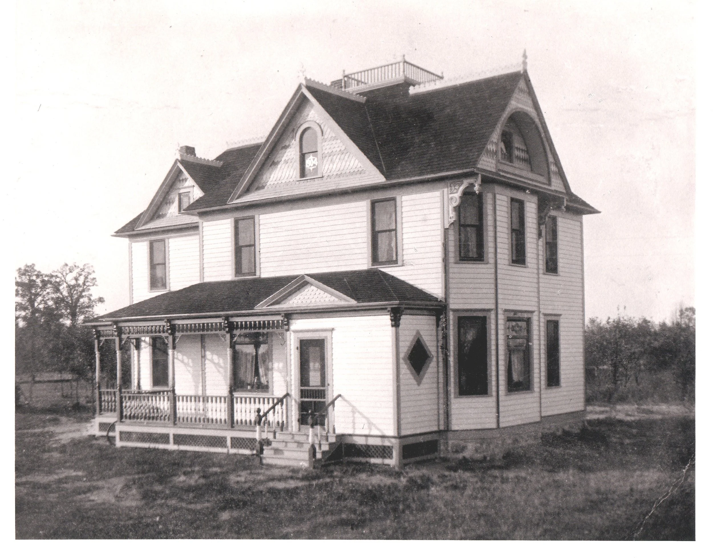 1930s - Hall family house built in 1904.