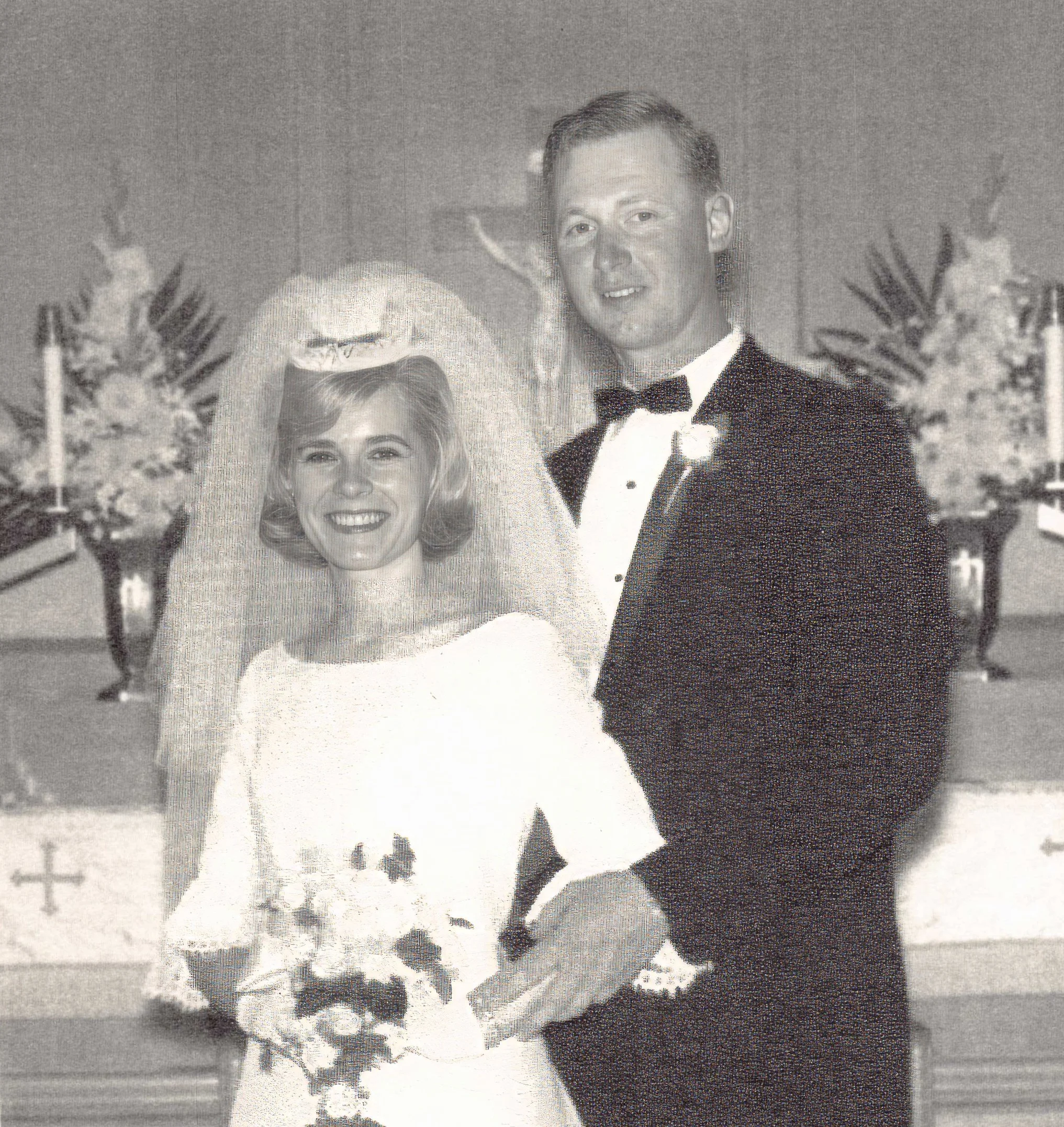 1966 - Kathie & John Johnson's wedding.