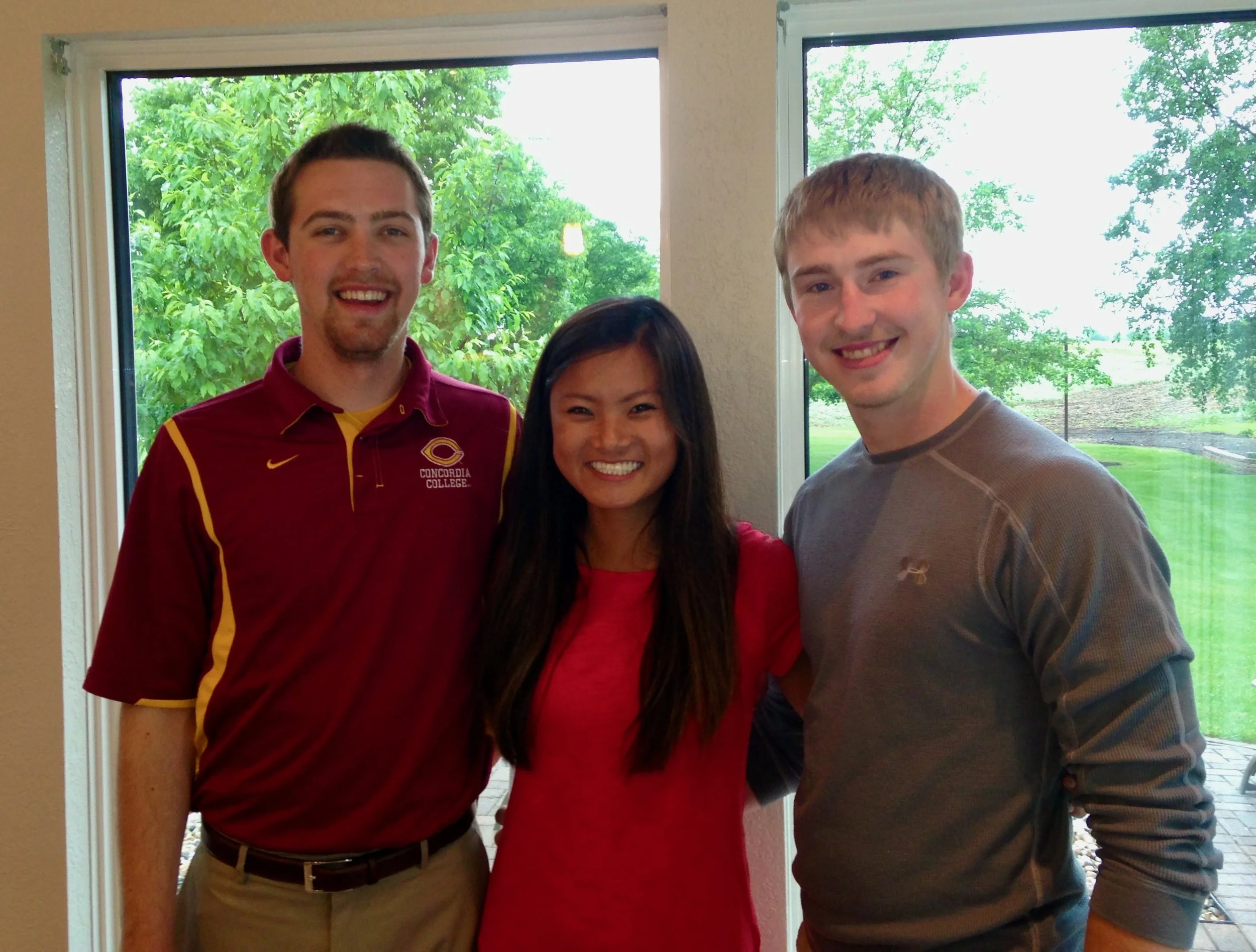 2013 - Jackson Hall, Leah Swenson, Taylor Hall.