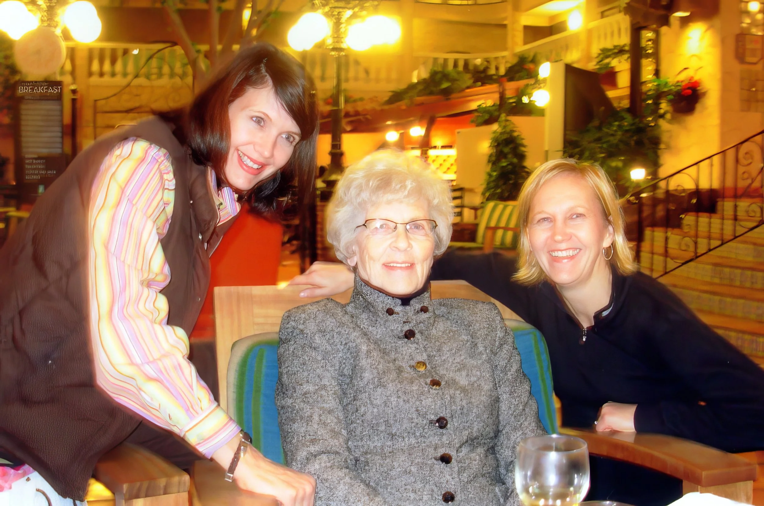 2000s - Connie Hall Simpson, Beverley Hall, Joann Hall Swenson.