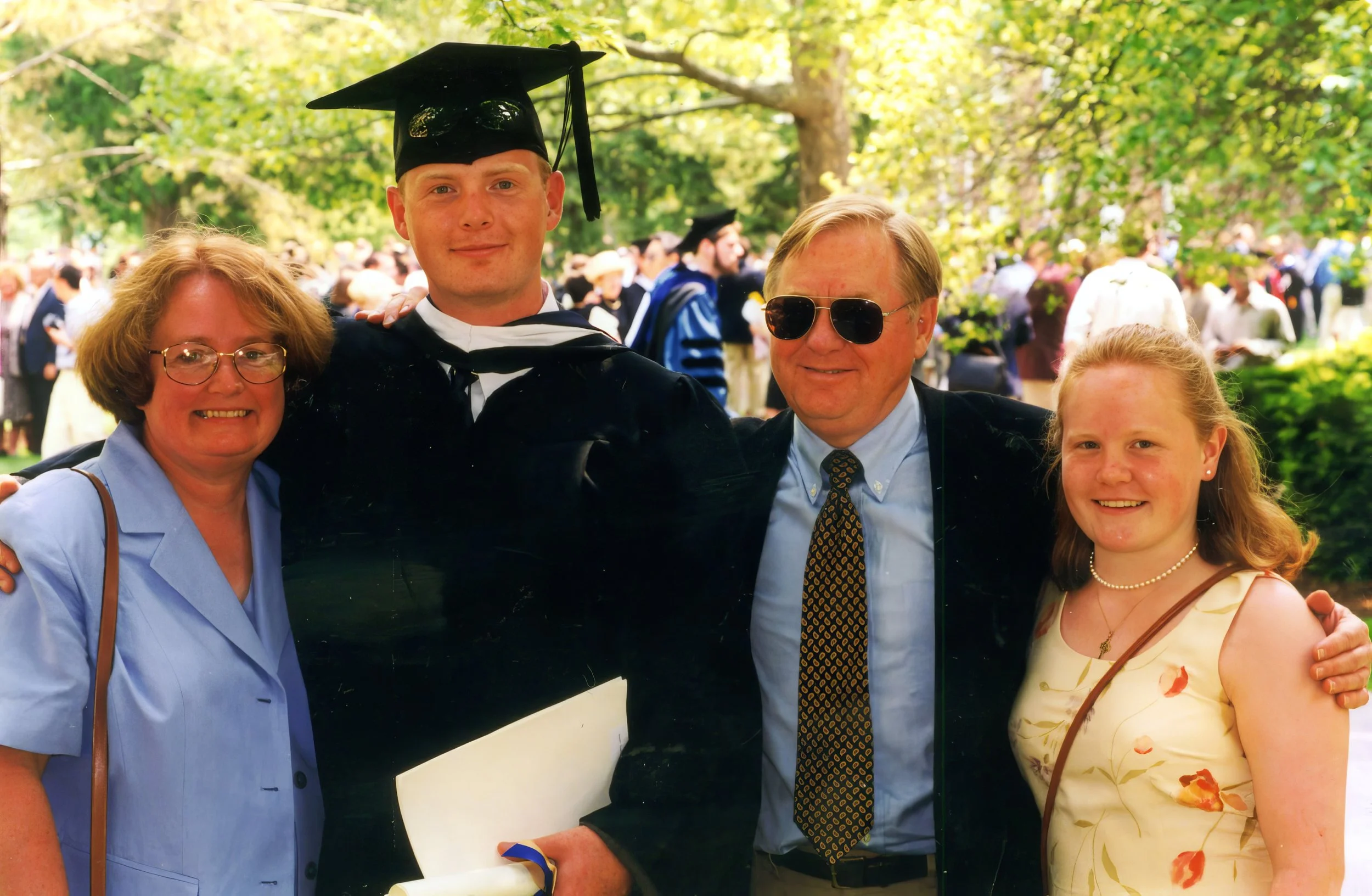 1999 - Catherine, Justin, Orin, & Leah Bolstad.