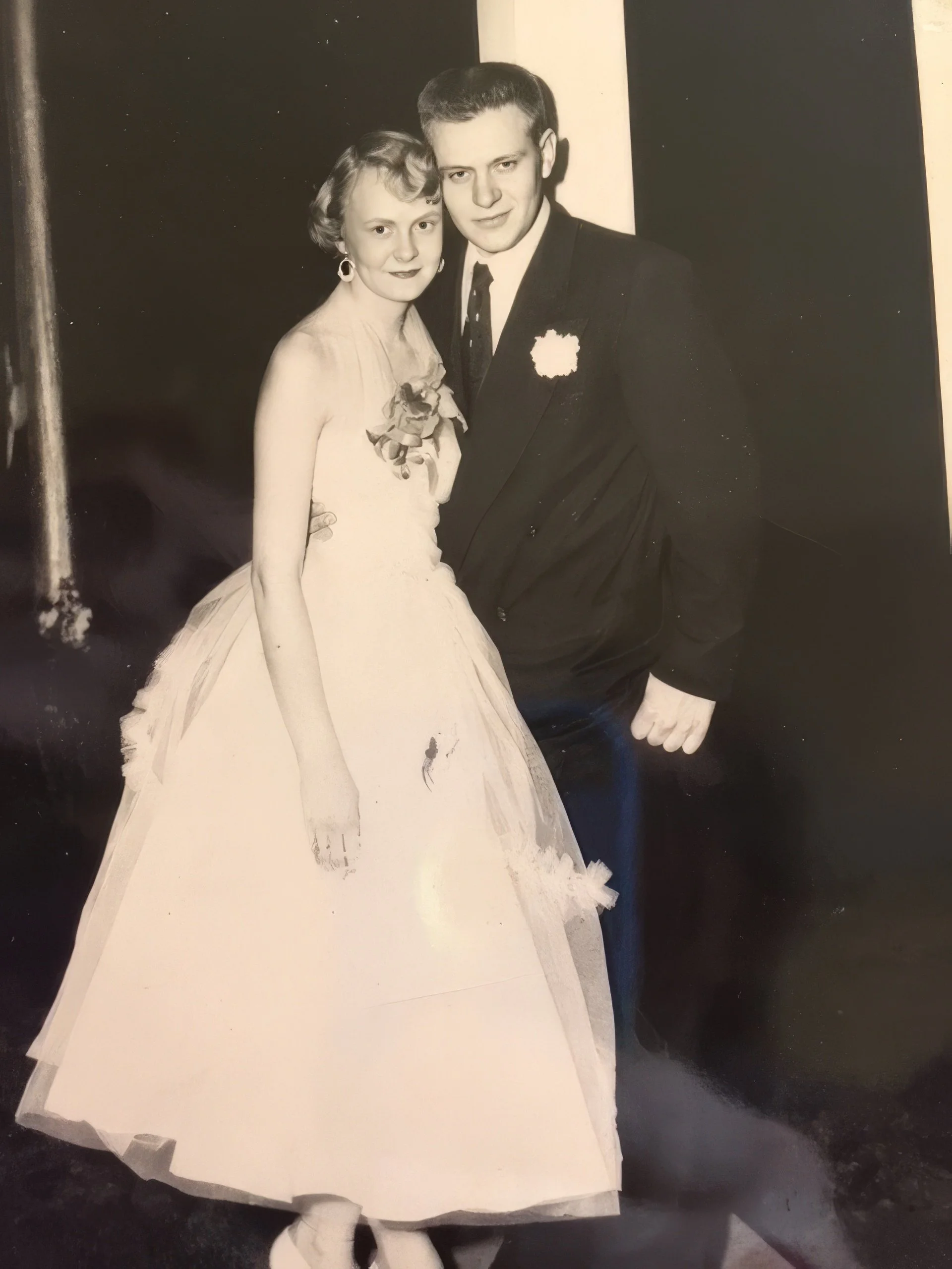 1950s - JoeAnn Johnson & Harley Geiger.