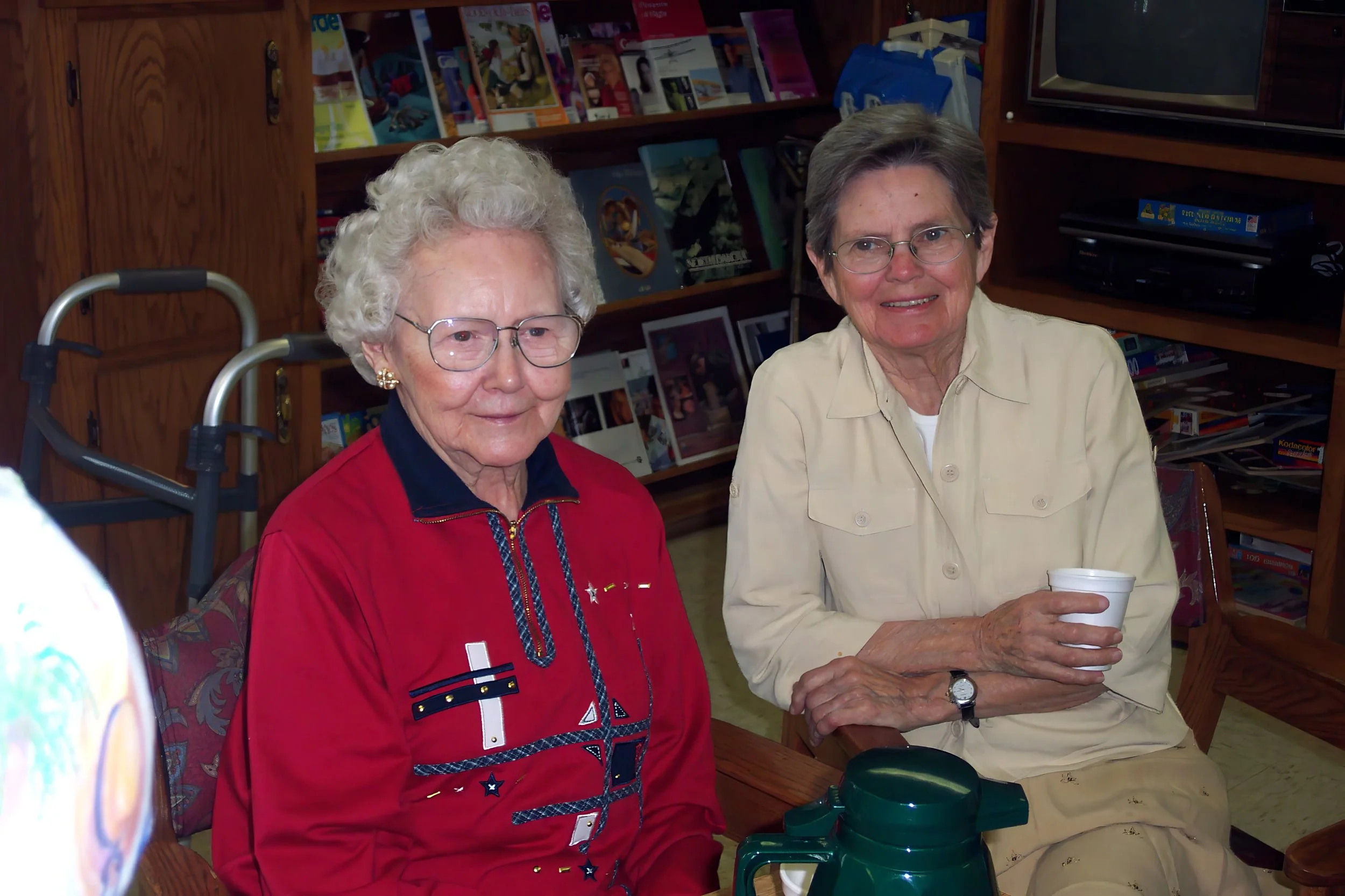 2000 - Christine Hall & Wanda (Samson) Hall.