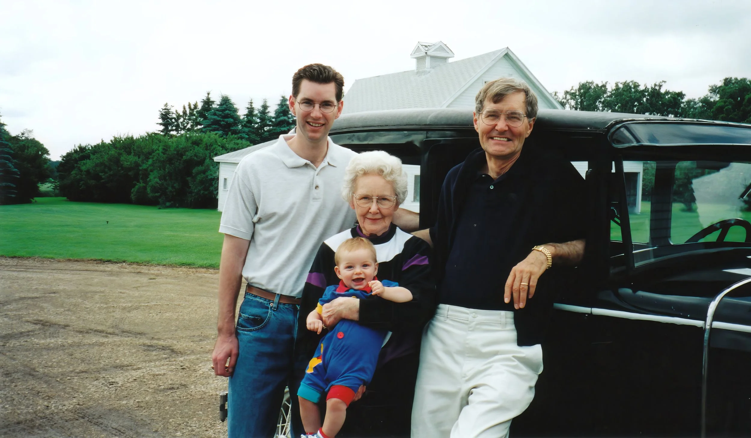 1998 - Todd, Christine, Brennan, & Walter Hall.