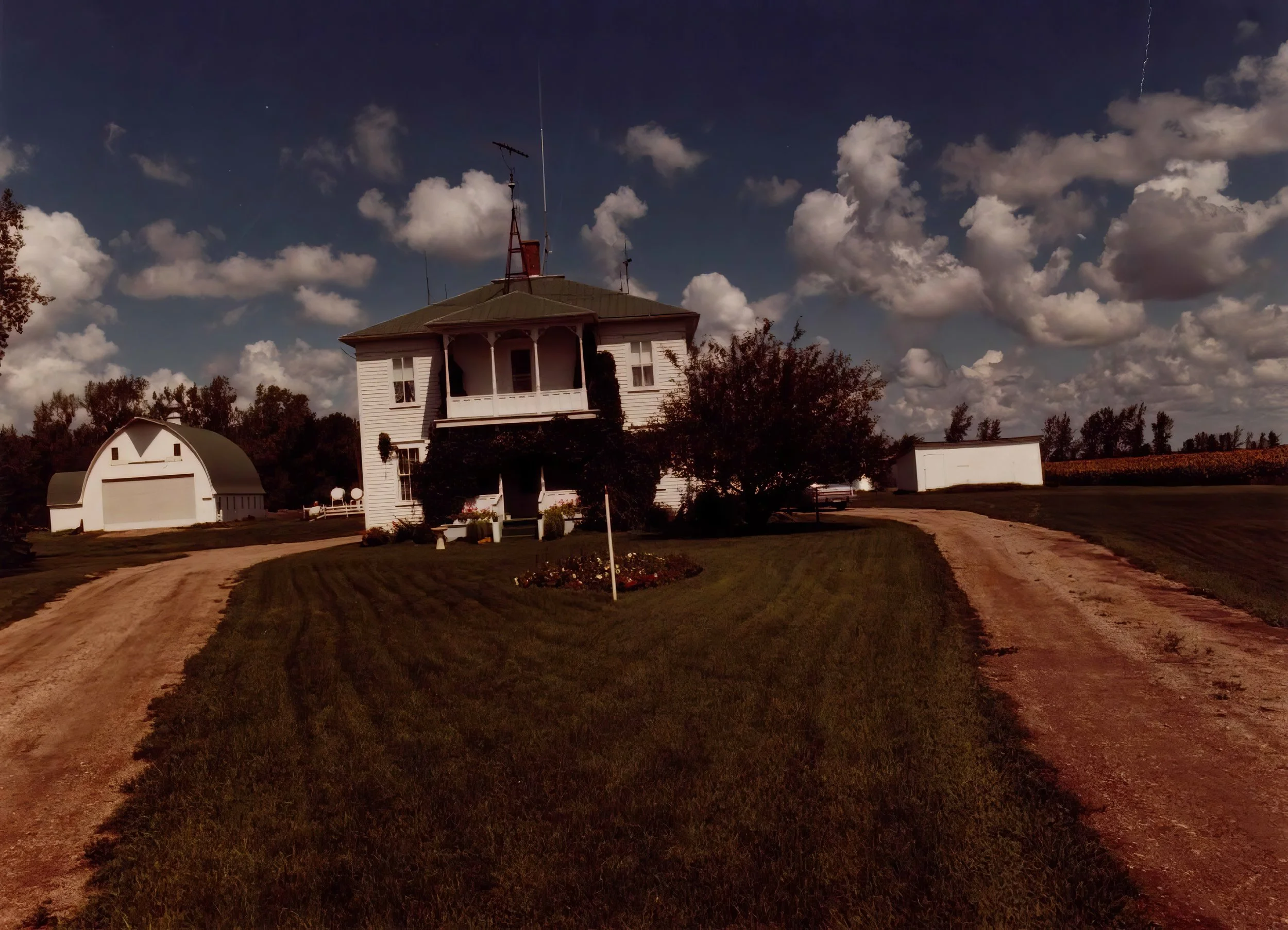 1980s - John & Kathie Johnson's home near Gardar, ND.