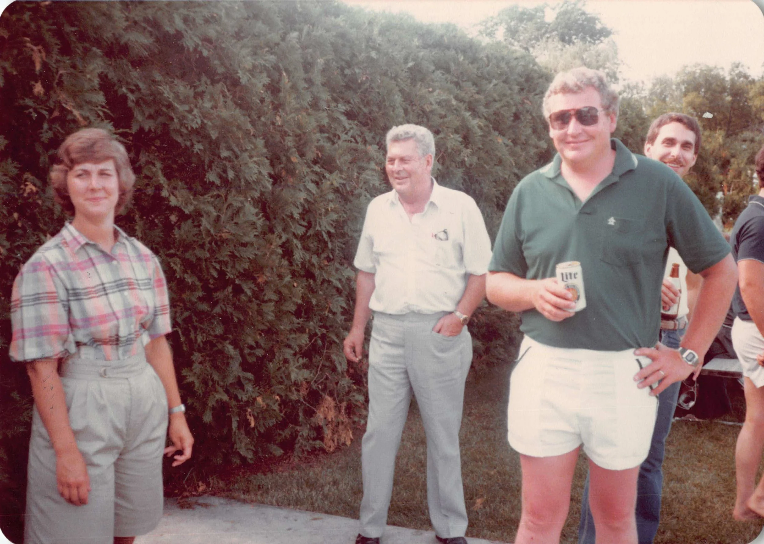 1990s - Jacqui Hillman, Jack Page, Dave Hillman, Randy Page.