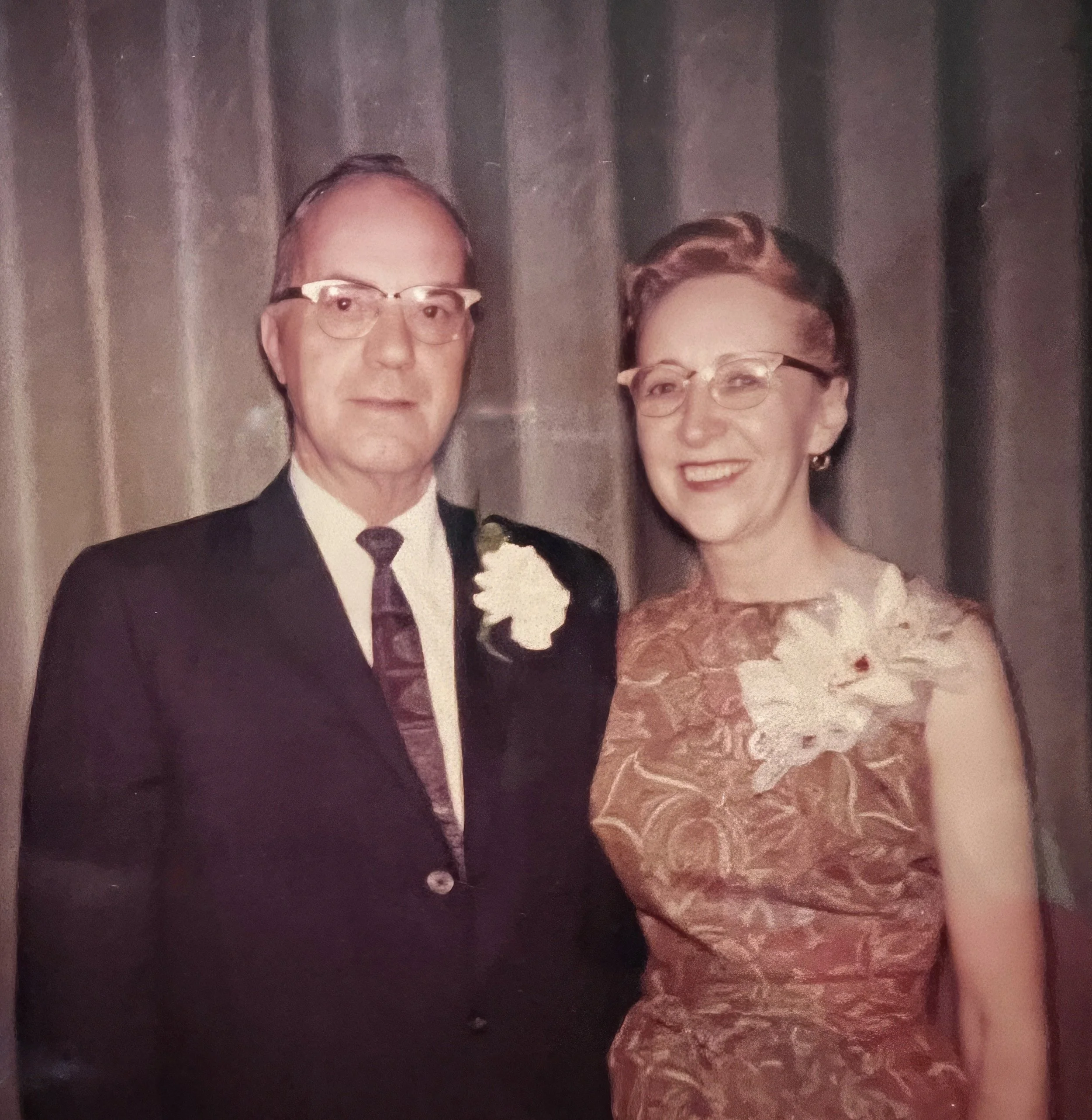 1962 - Mike & Caroline Johnson.
