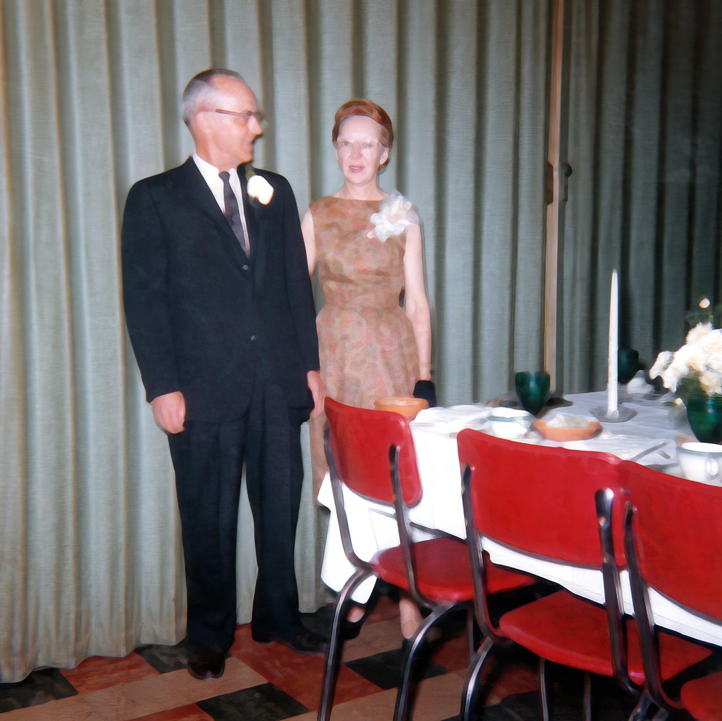 1962 - Mike & Caroline Johnson.
