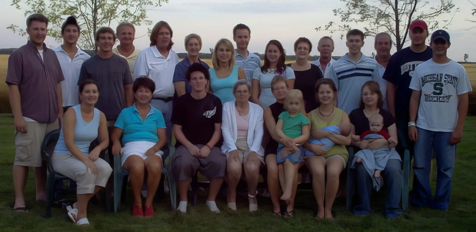 2000s - Bjorn & Wanda (Samson) Hall family.