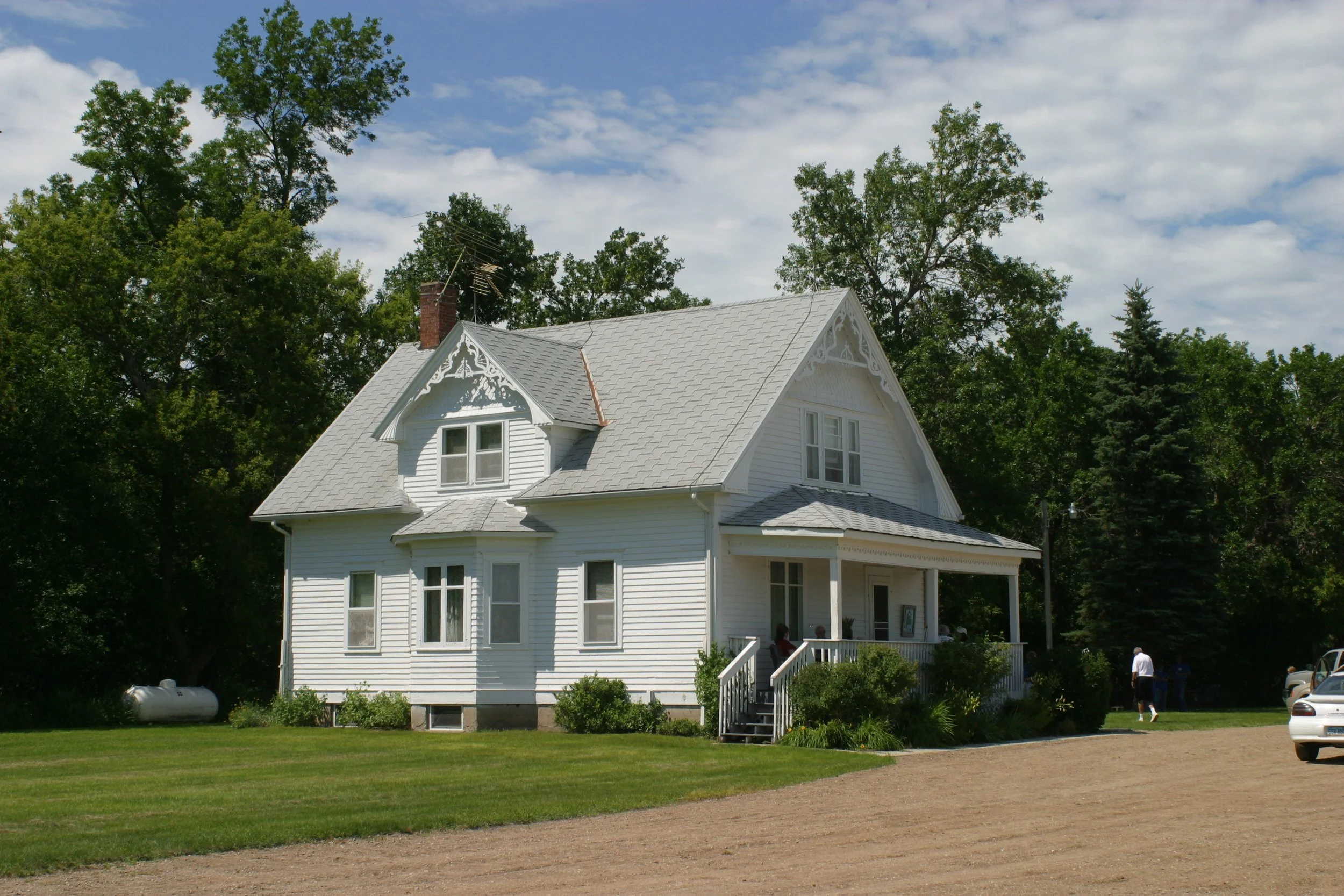 2007 - Restored Hall farmhouse.