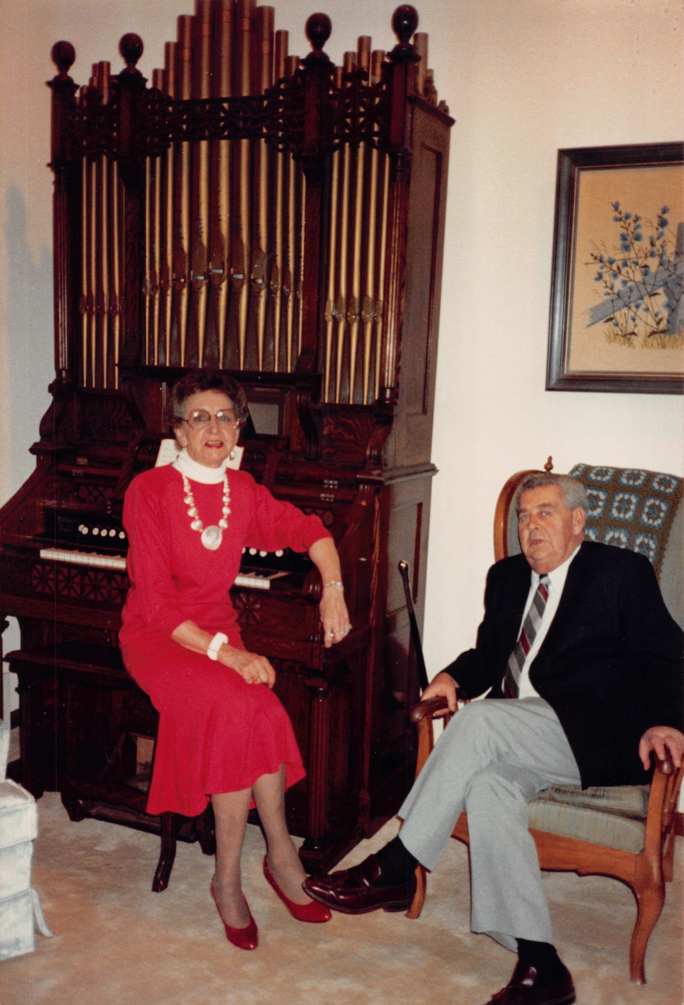 1987 - Pauline & Jack Page.