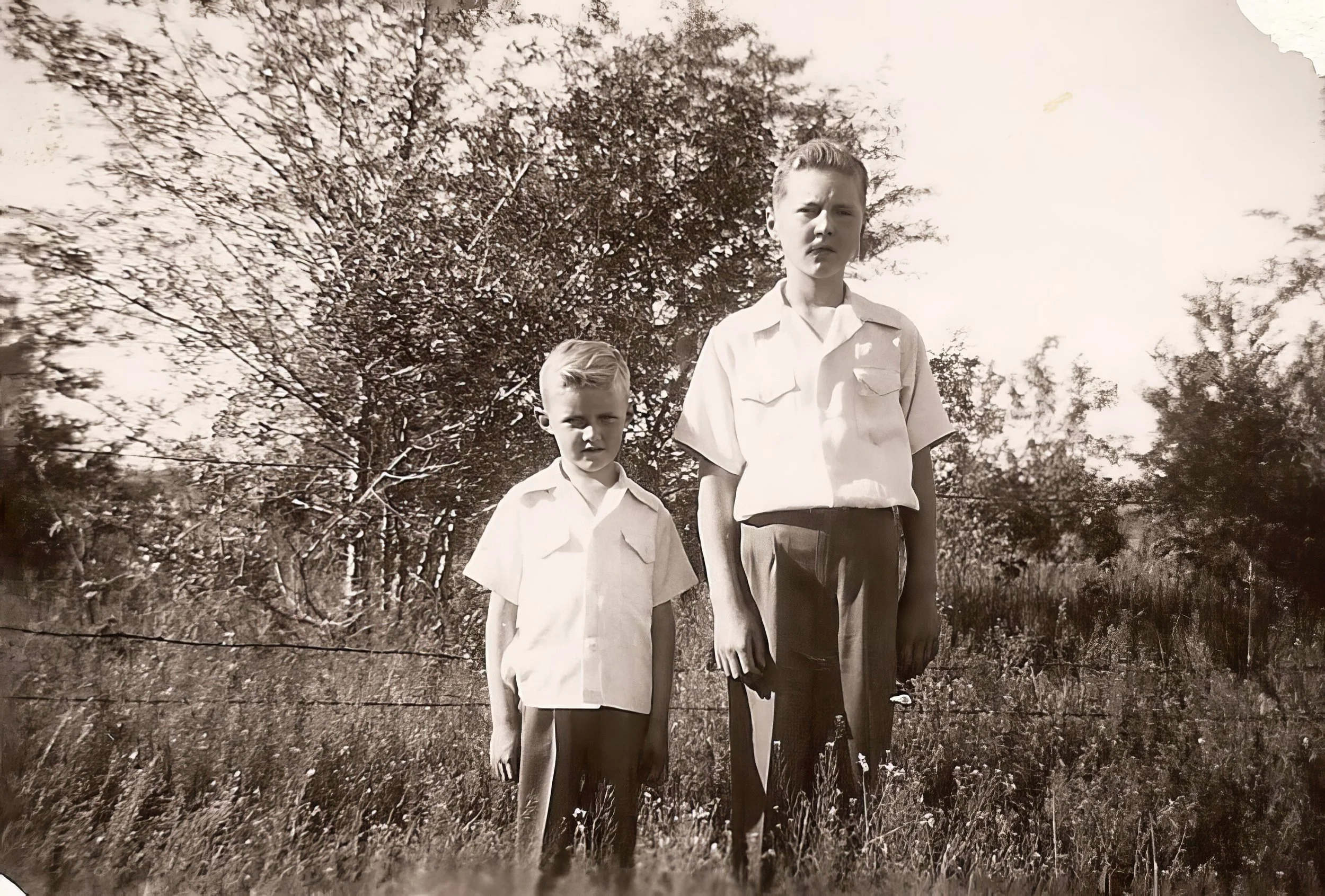 1940s - Alfred & Walter Hall.