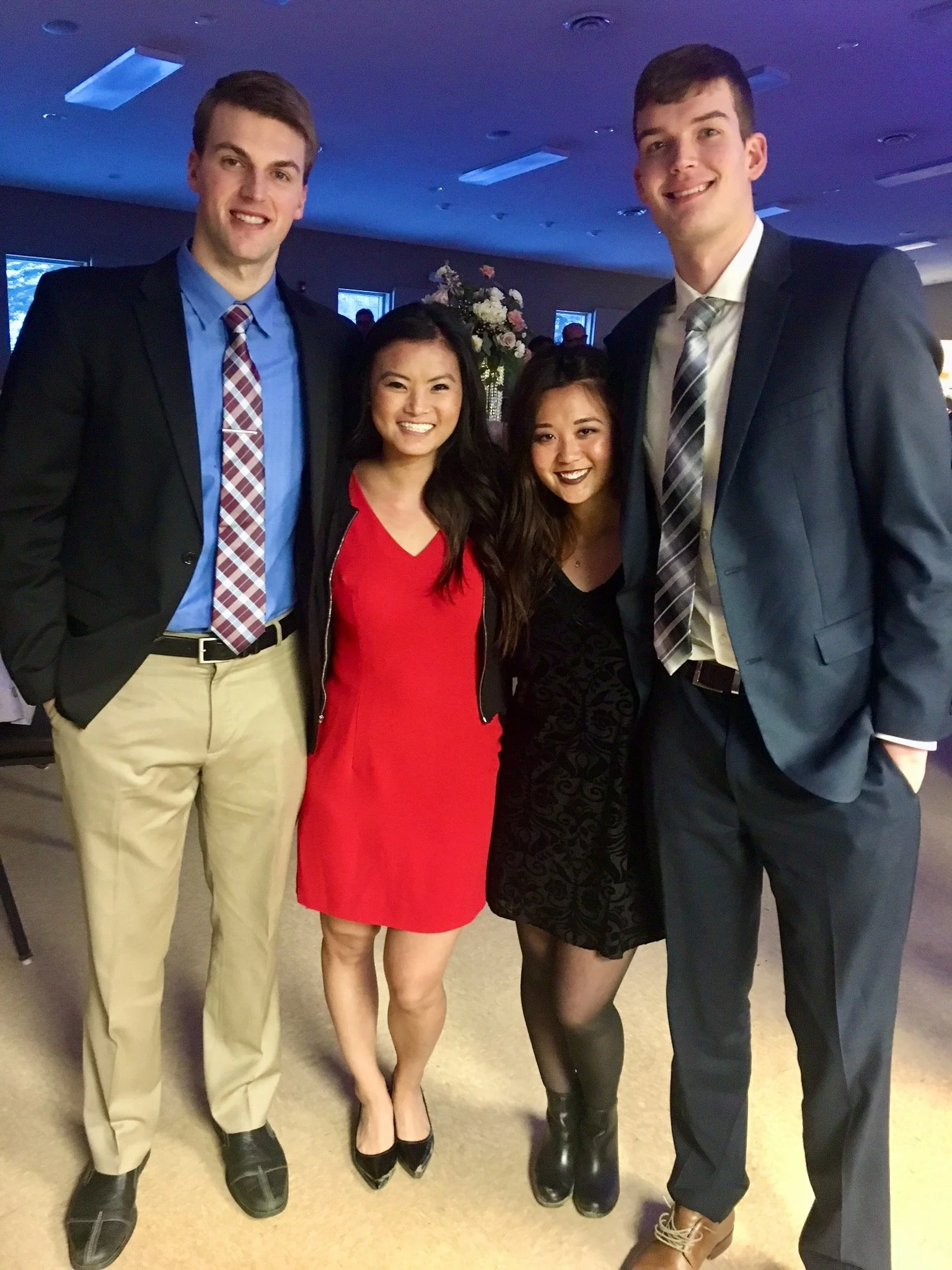 2017 - Joe Simpson, Leah Swenson, Chloe Swenson, Sam Simpson.